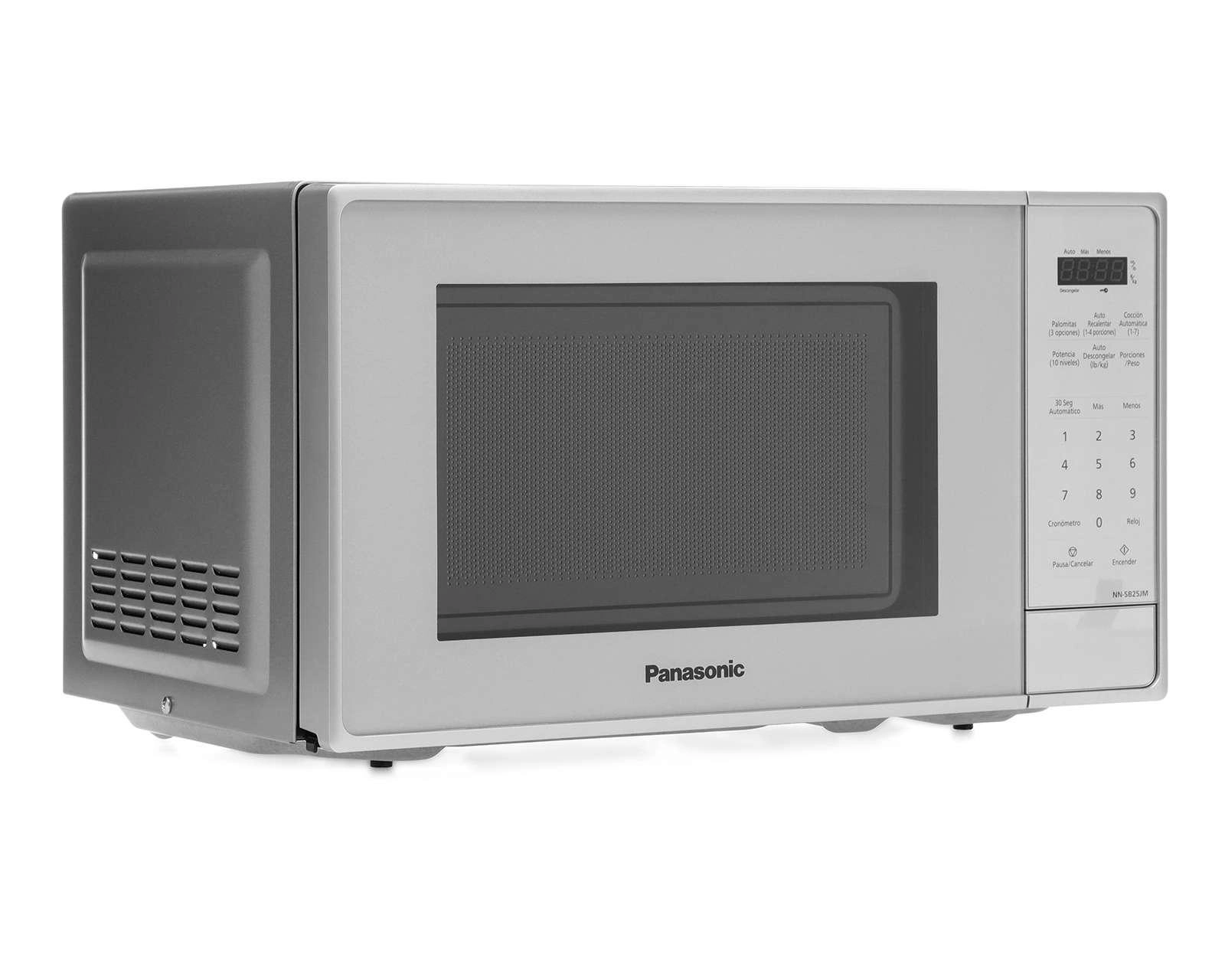 Foto 3 pulgar | Horno de Microondas Panasonic 0.7 Pies NN-SB25JMRUH Gris