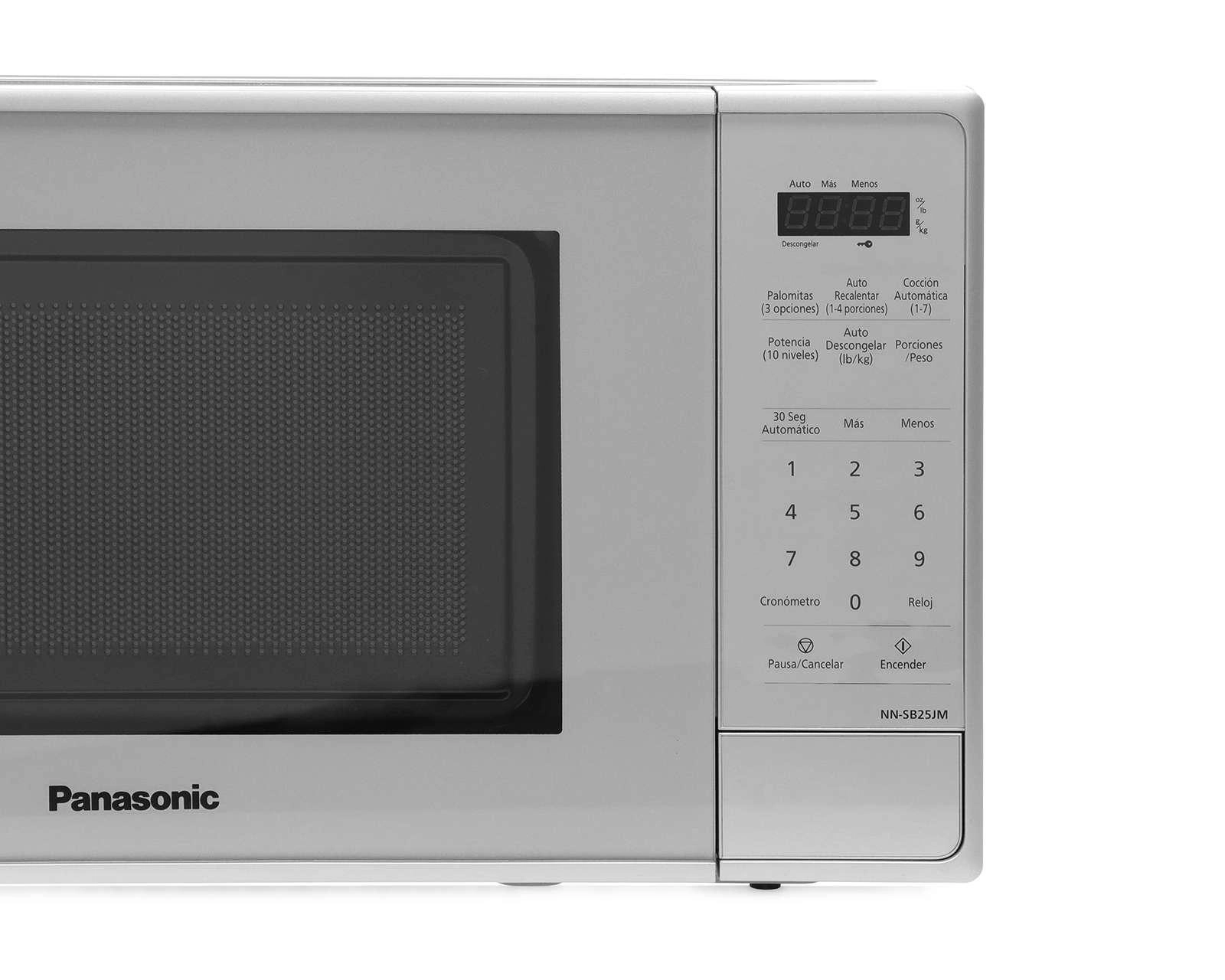 Foto 6 pulgar | Horno de Microondas Panasonic 0.7 Pies NN-SB25JMRUH Gris