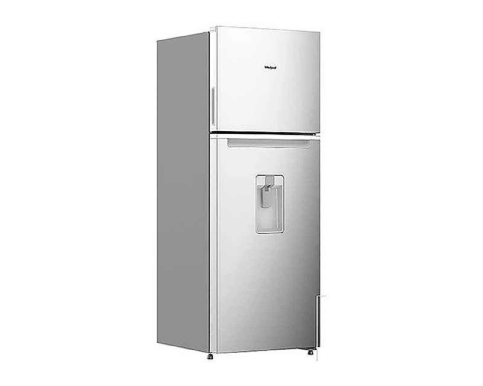 Foto 4 pulgar | Refrigerador Whirlpool Top Mount 13 Pies Gris WT1333A