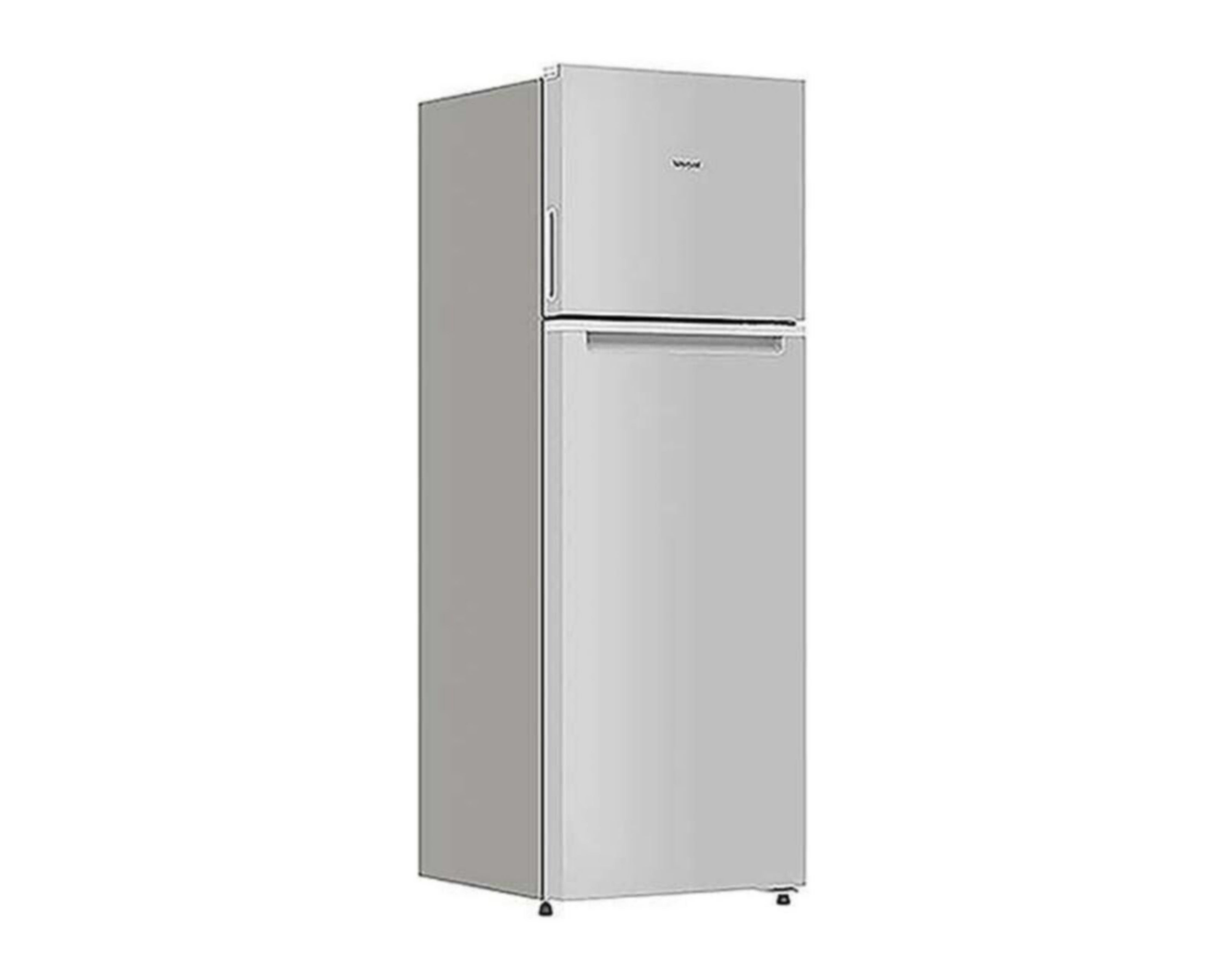 Foto 3 | Refrigerador Whirlpool Top Mount 14 Pies Acero WT1431D