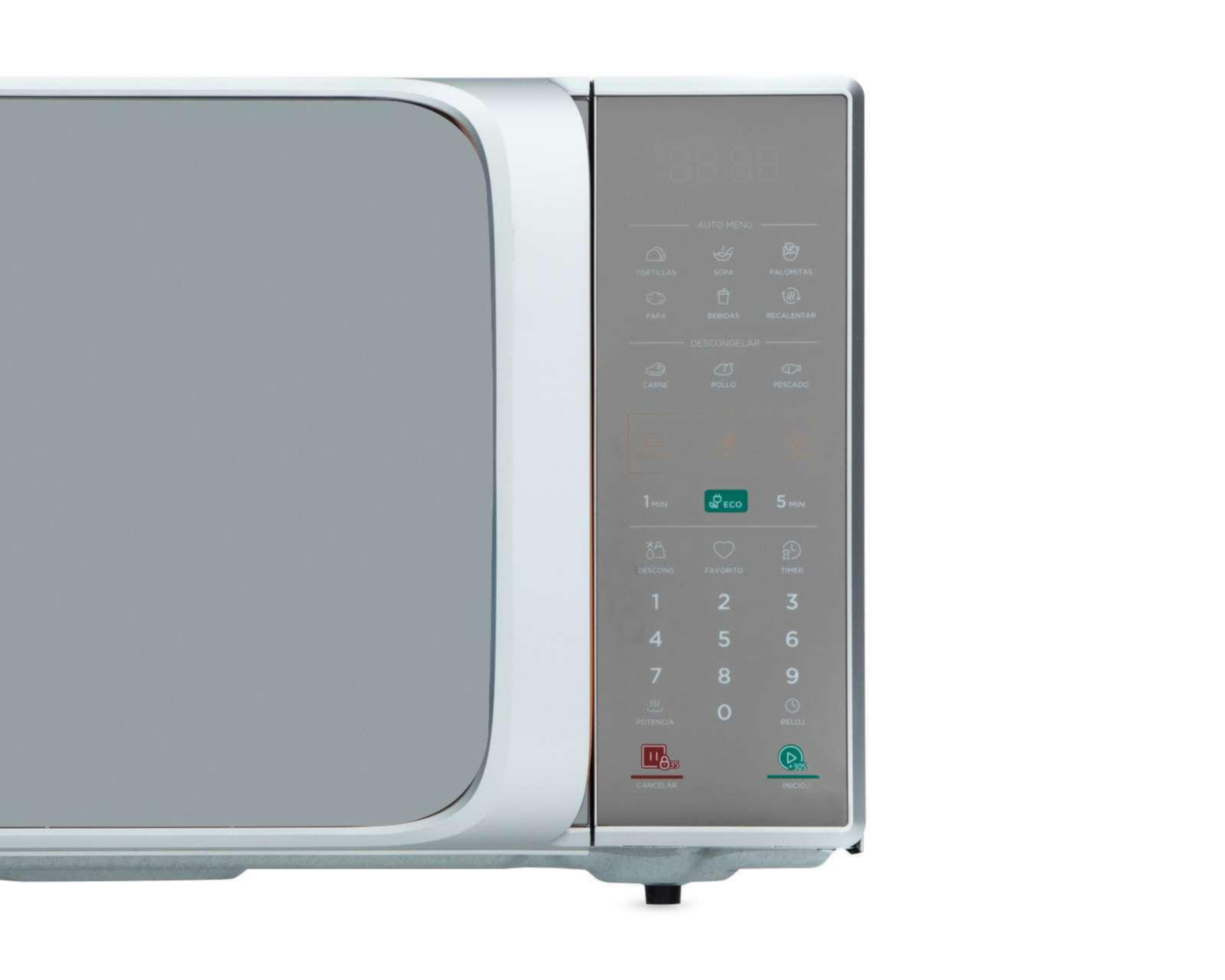 Foto 5 | Horno de Microondas Midea 1.1 Pies MMDV11G2DG