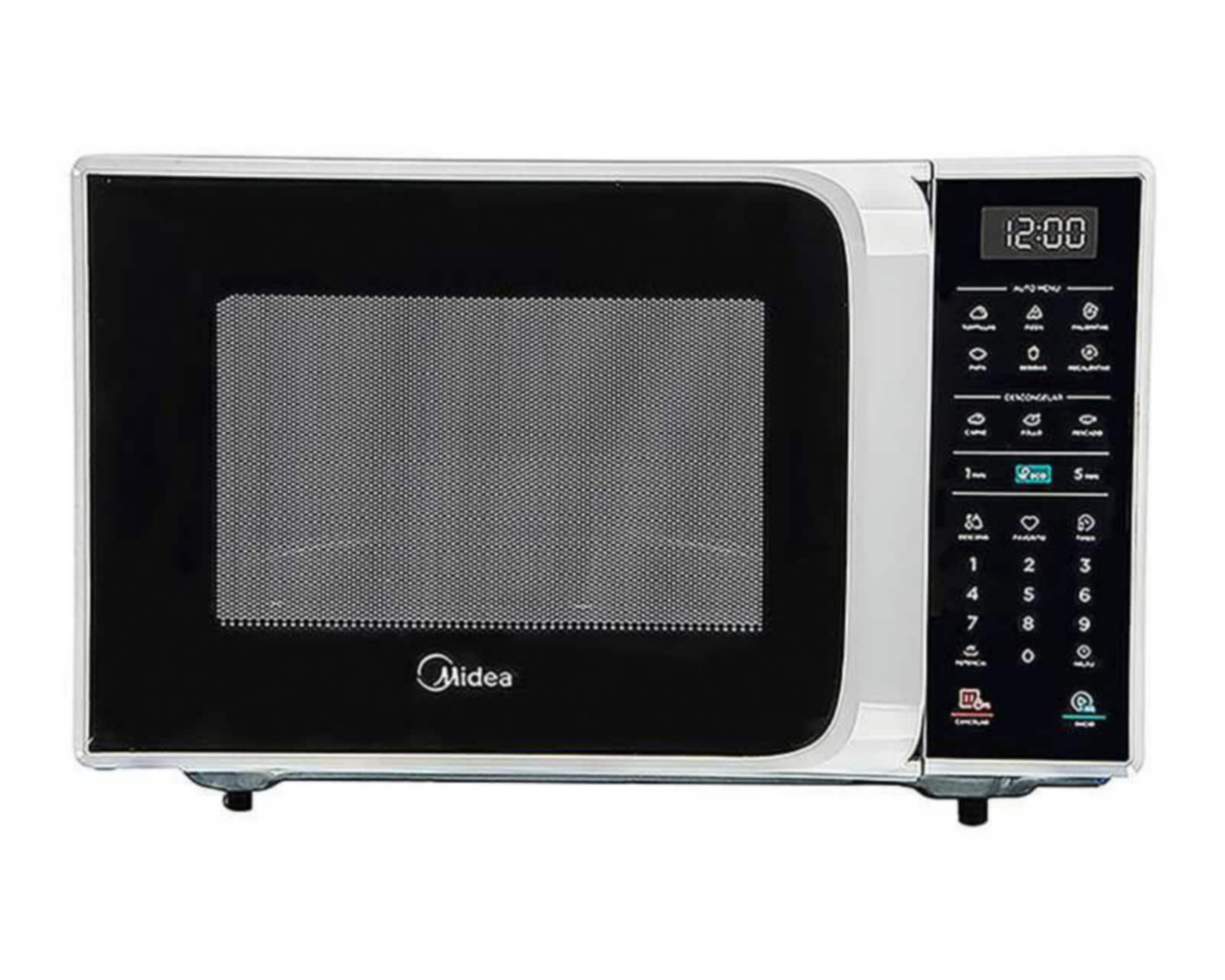 Foto 2 pulgar | Horno de Microondas Midea 1.1 Pies MMDV11S2DW Negro