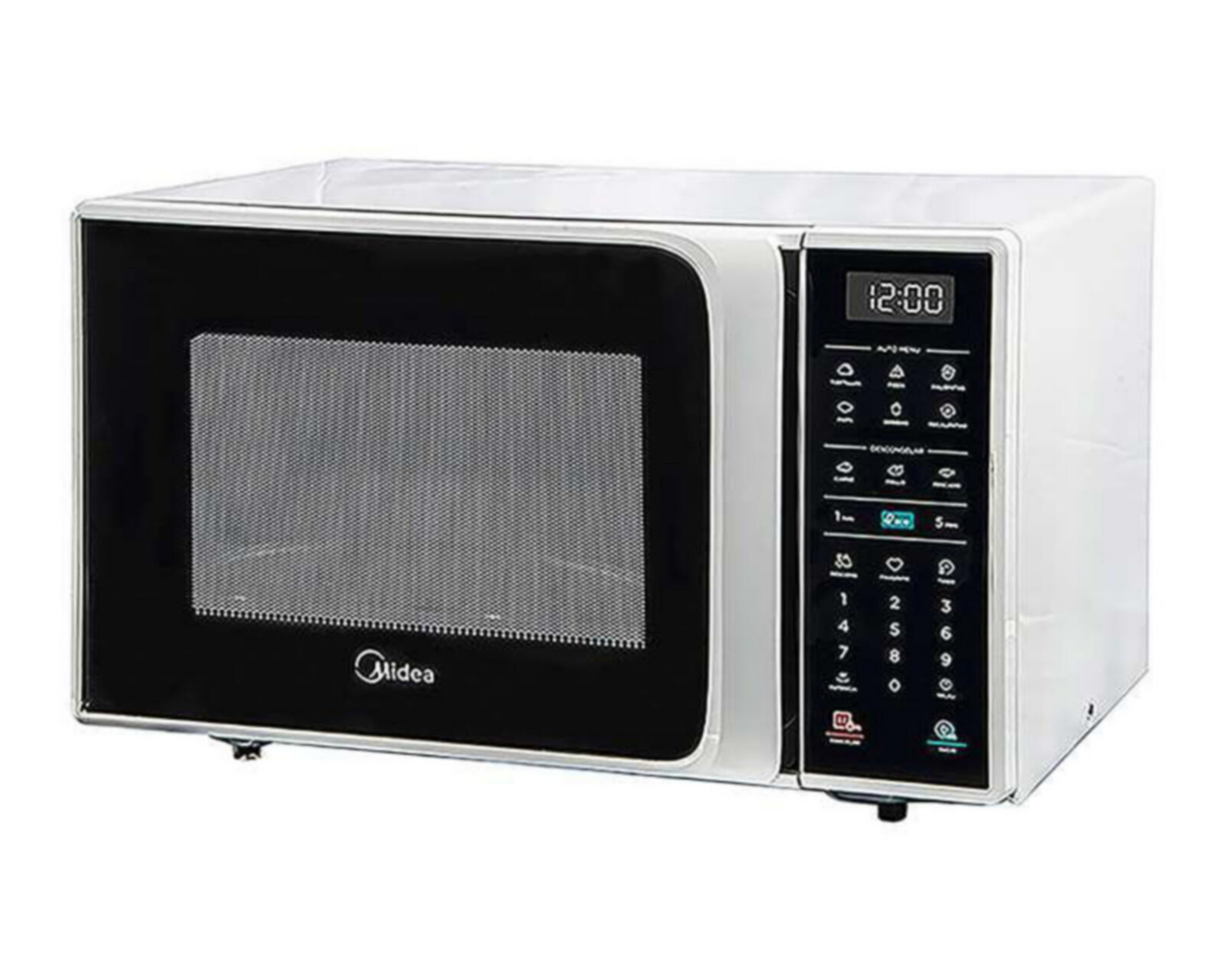 Foto 4 pulgar | Horno de Microondas Midea 1.1 Pies MMDV11S2DW Negro