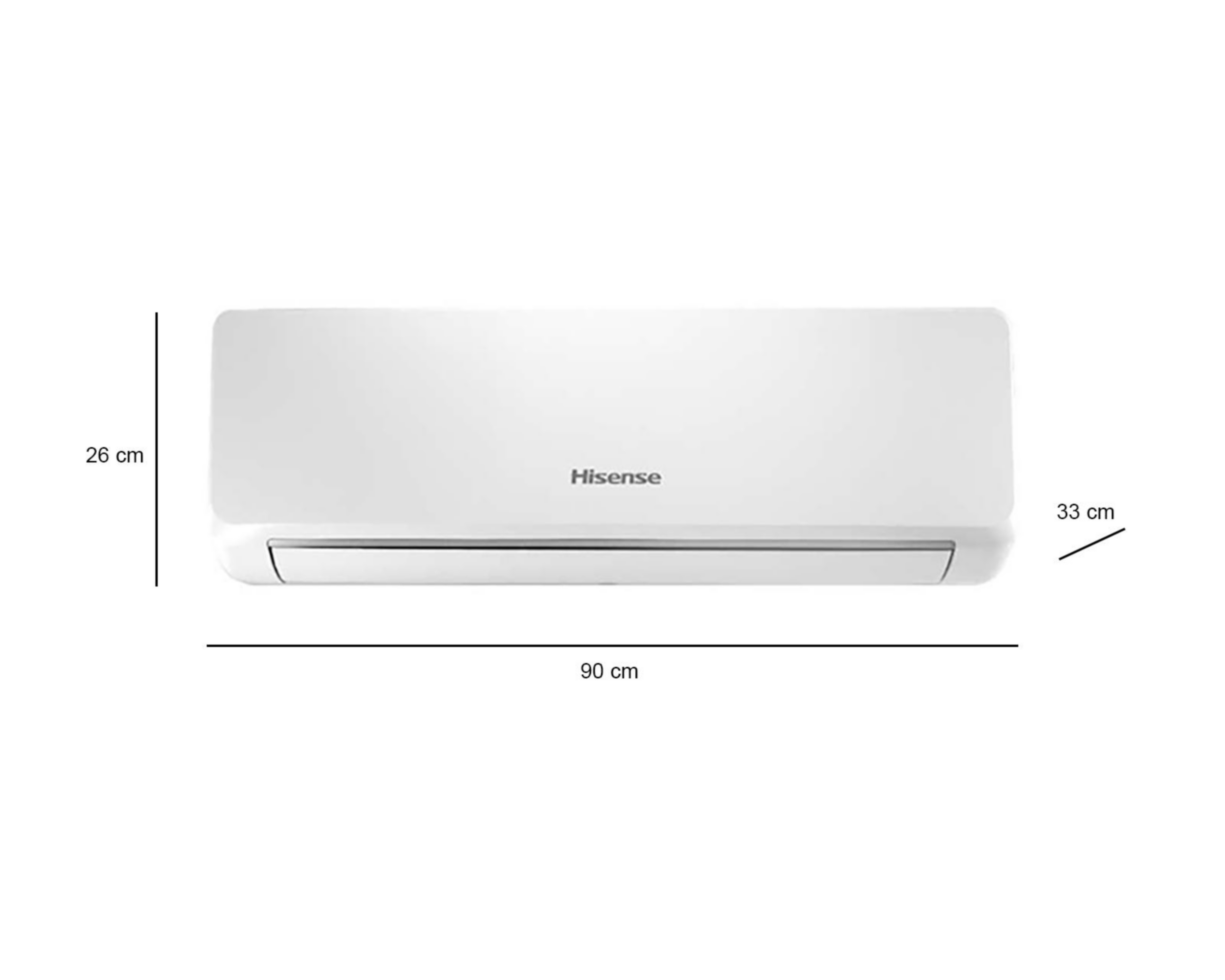 Foto 3 | Minisplit Hisense 1 Tonelada 110V Solo Frío AC121TD