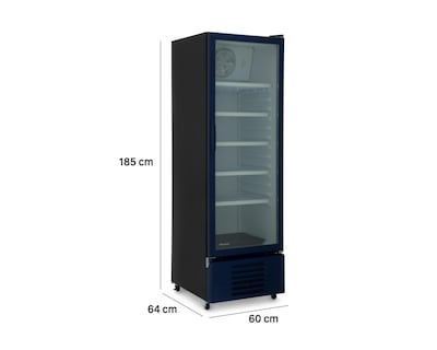 Foto 6 | Refrigerador Hisense Una Puerta 9 Pies Azul CVC494N3AWX