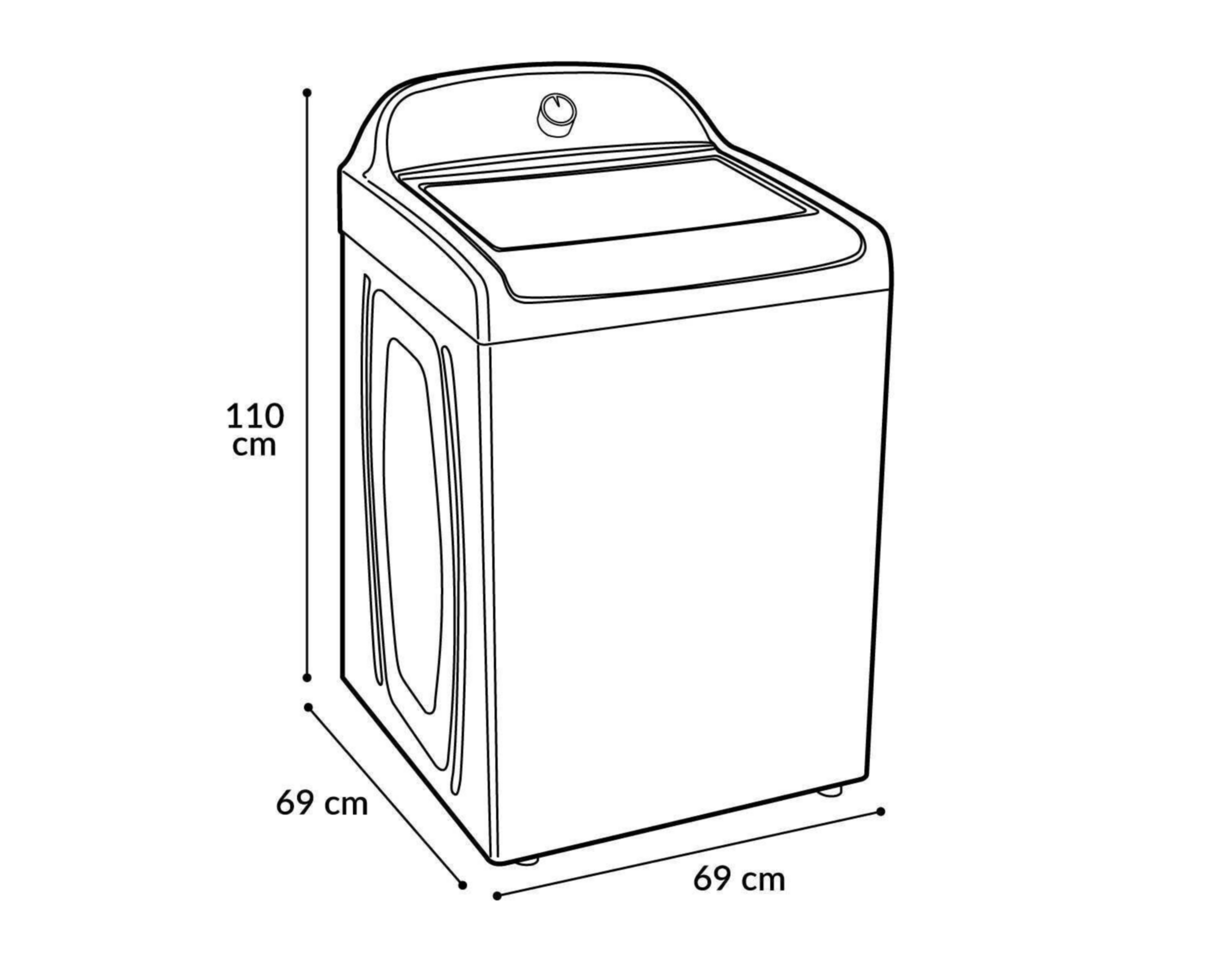 Foto 7 pulgar | Lavadora Koblenz Automática LWM-27IIB 22 kg Blanca