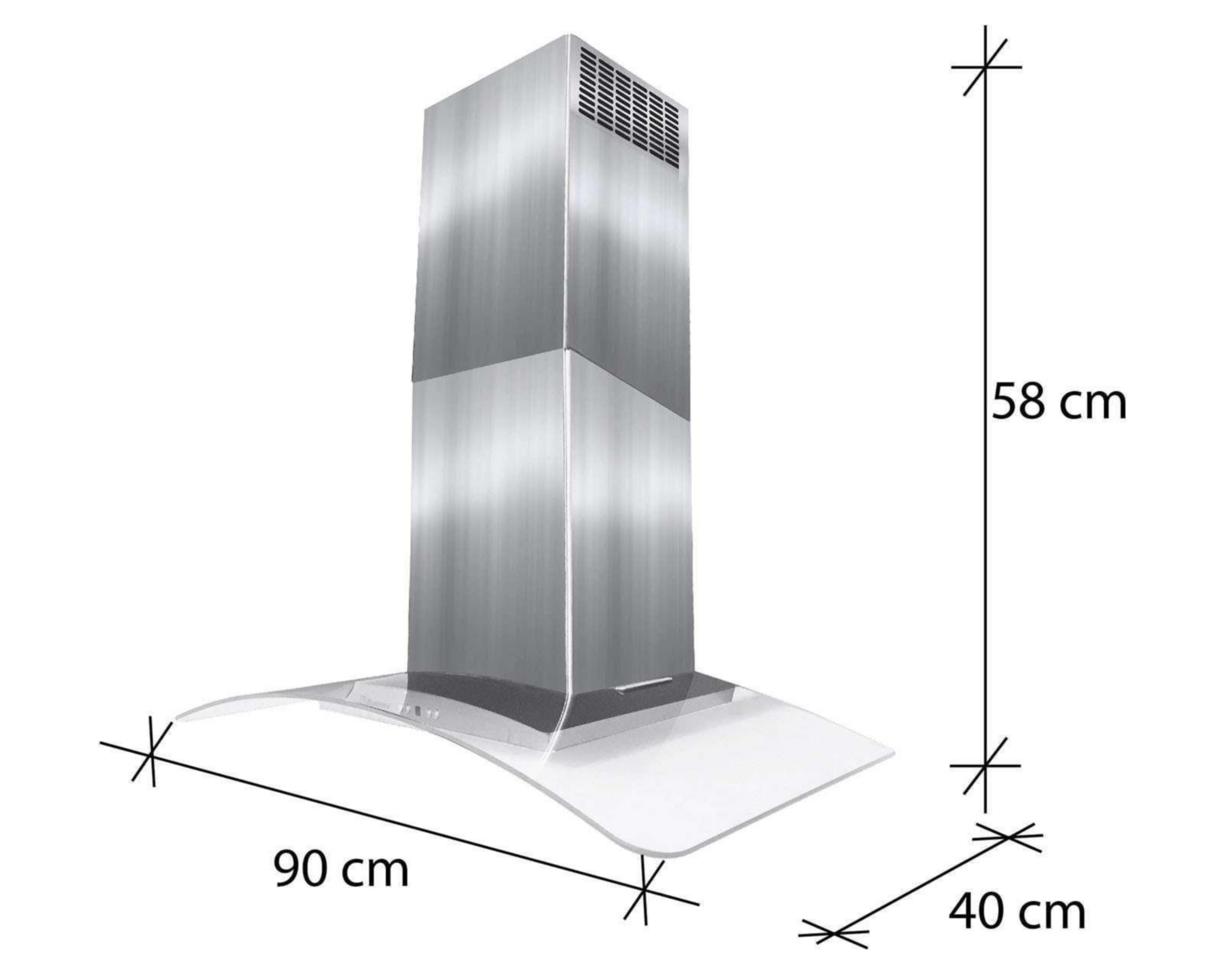 Foto 5 | Campana Koblenz 30" de Pared Acero Inoxidable