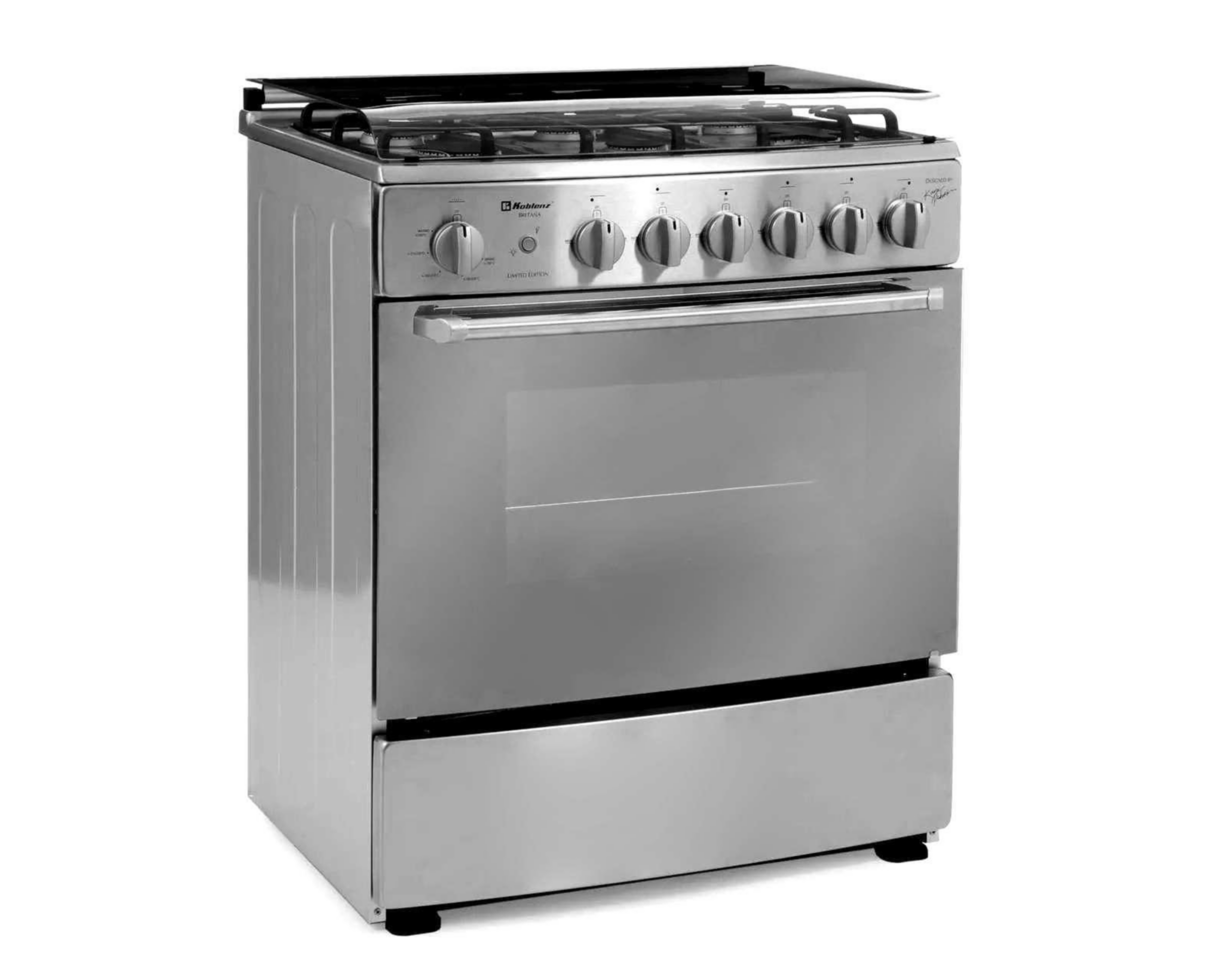 Estufa Koblenz de Piso 30" con 6 Quemadores de Gas EK-3131 Bretaña