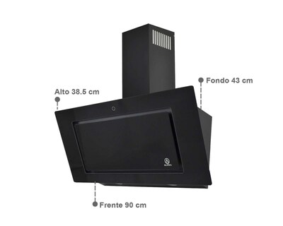 Foto 5 | Campana Supra 30" de Pared Negra