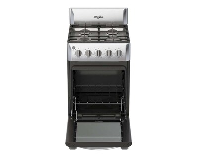 Foto 3 | Estufa Whirlpool de Piso 20" con 4 Quemadores de Gas WWR5000S INOX