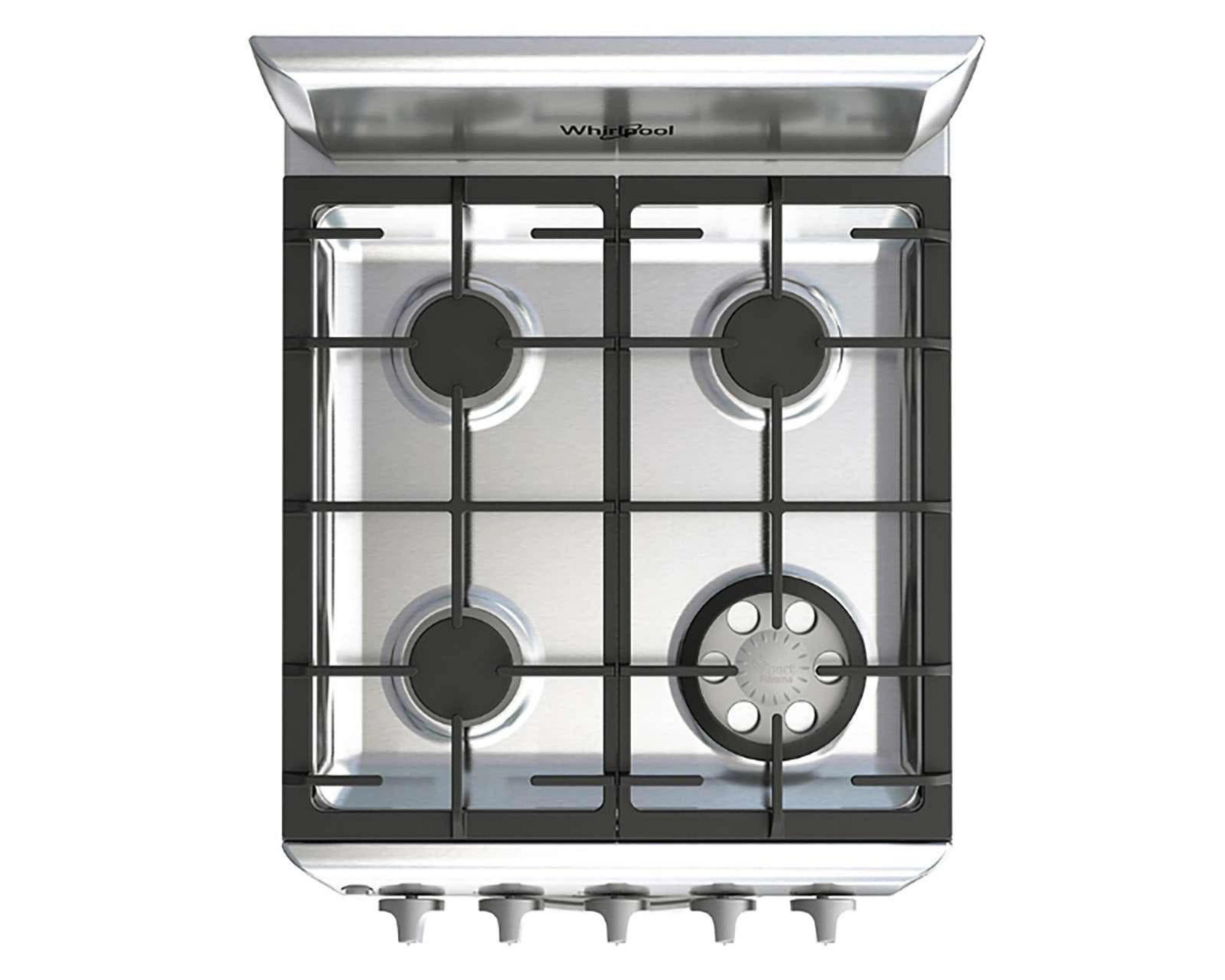 Foto 4 | Estufa Whirlpool de Piso 20" con 4 Quemadores de Gas WWR5000S INOX