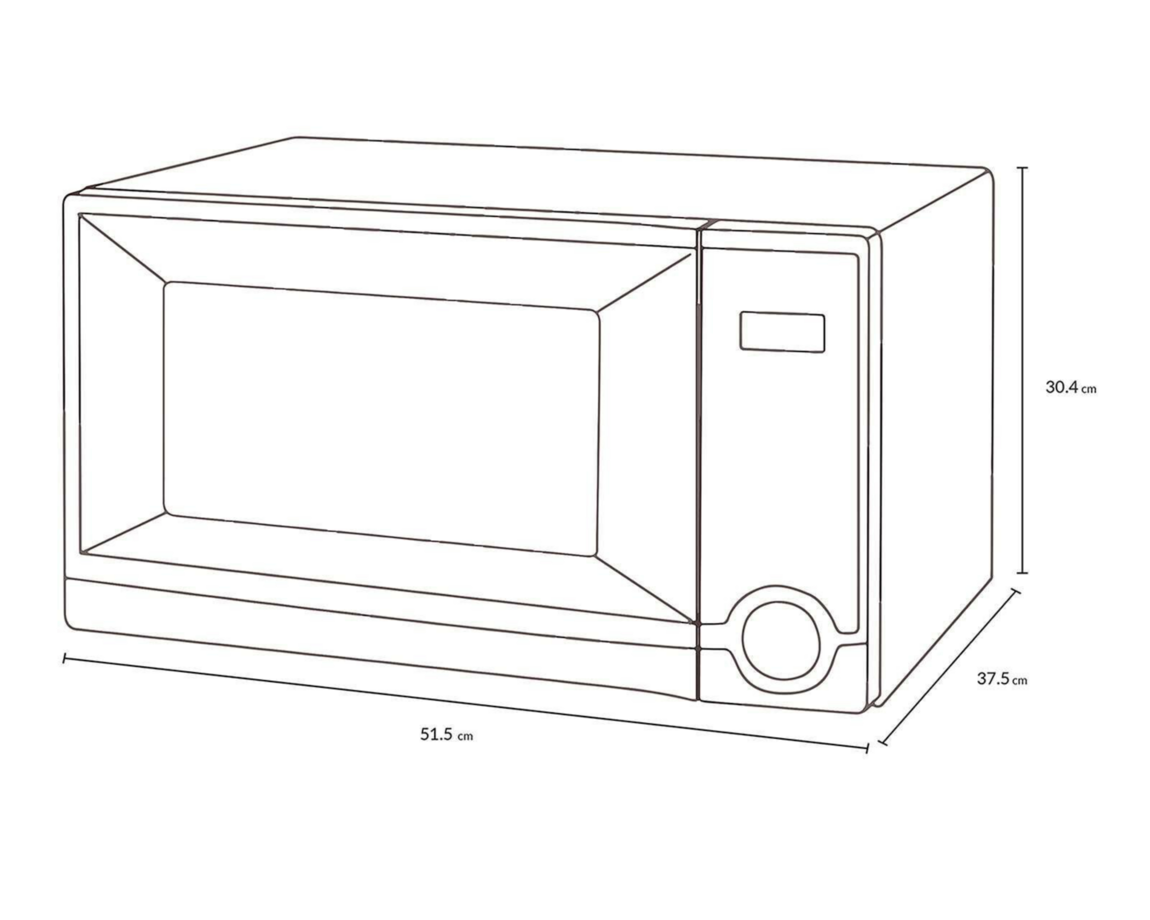 Foto 6 pulgar | Horno de Microondas Winia 1.1 P KOR-1N0AW Blanco