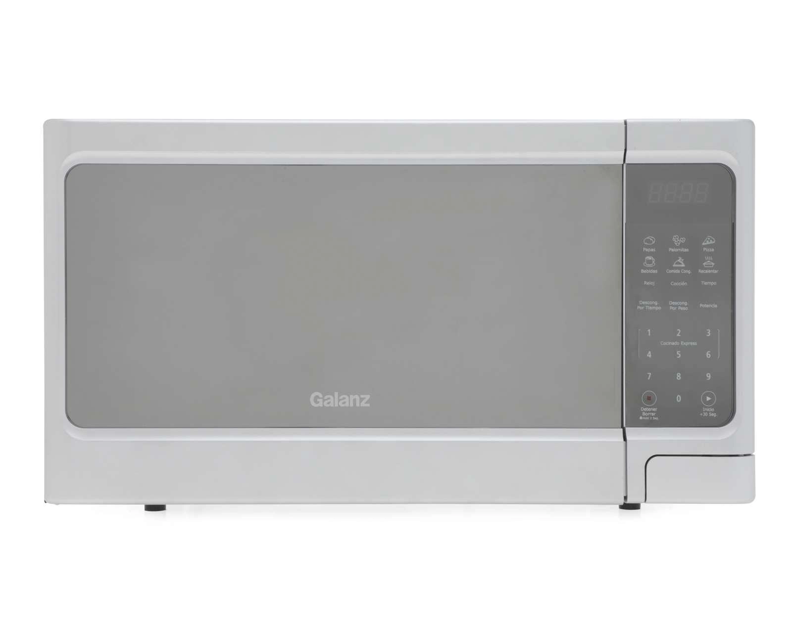 Horno de Microondas Galanz 1.1 Pies GLCMS3B11SV10 Plateado