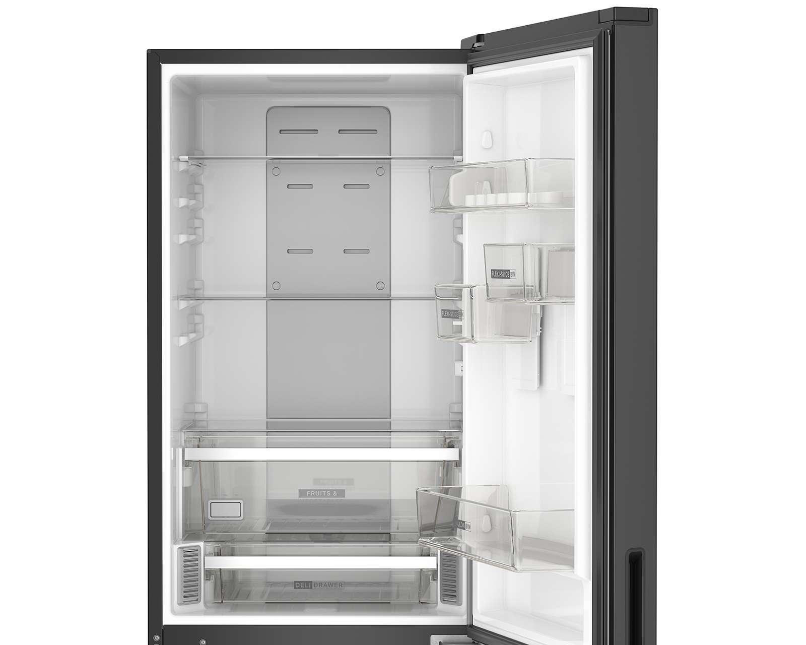 Foto 5 pulgar | Refrigerador Whirlpool Bottom Mount 13 Pies Negro WB1332V