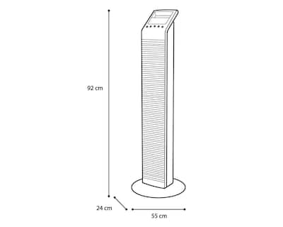 Foto 4 | Ventilador de Torre IUSA 36"