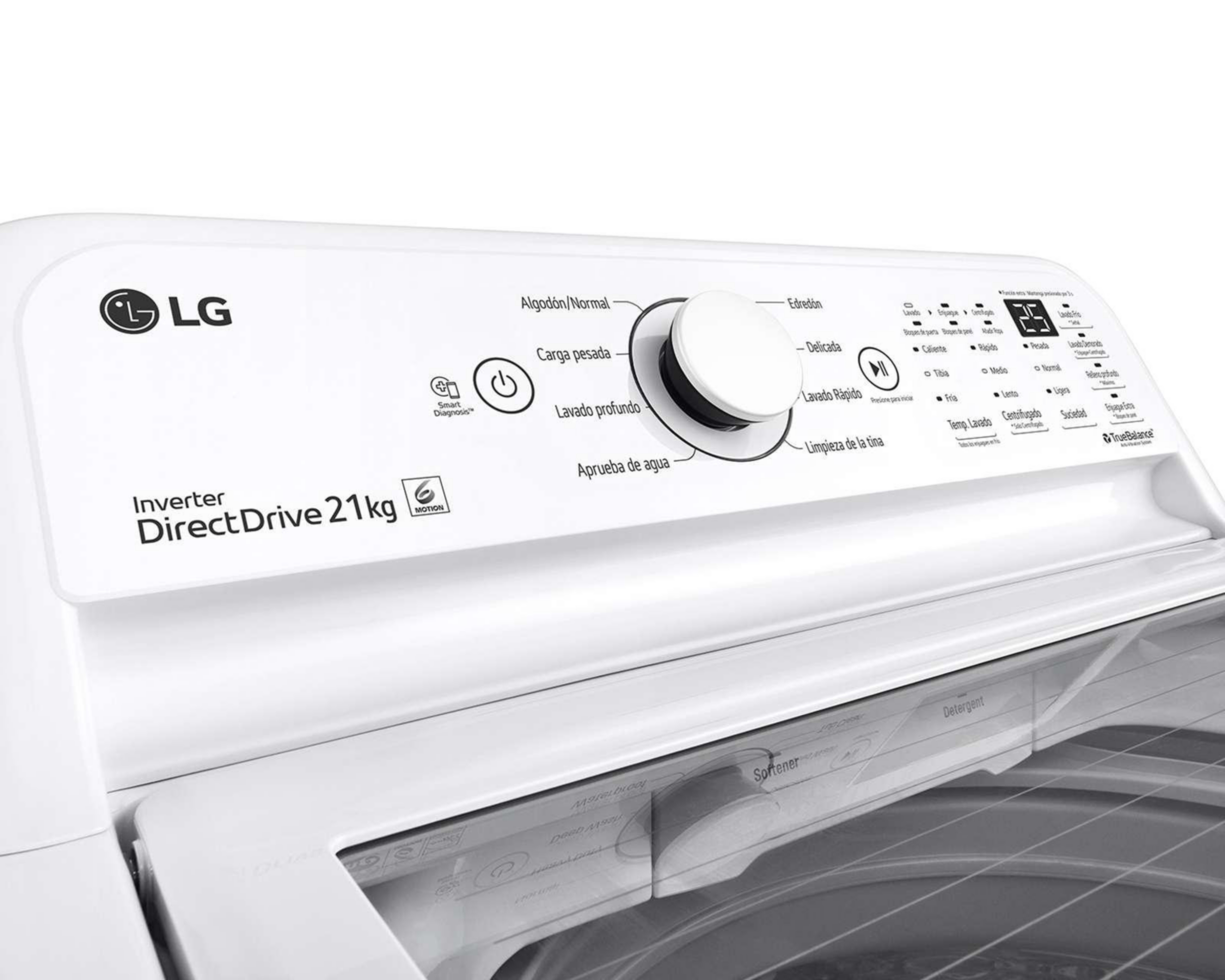 Foto 4 pulgar | Lavadora LG Automática WT21WT6HKA  21 kg Blanca