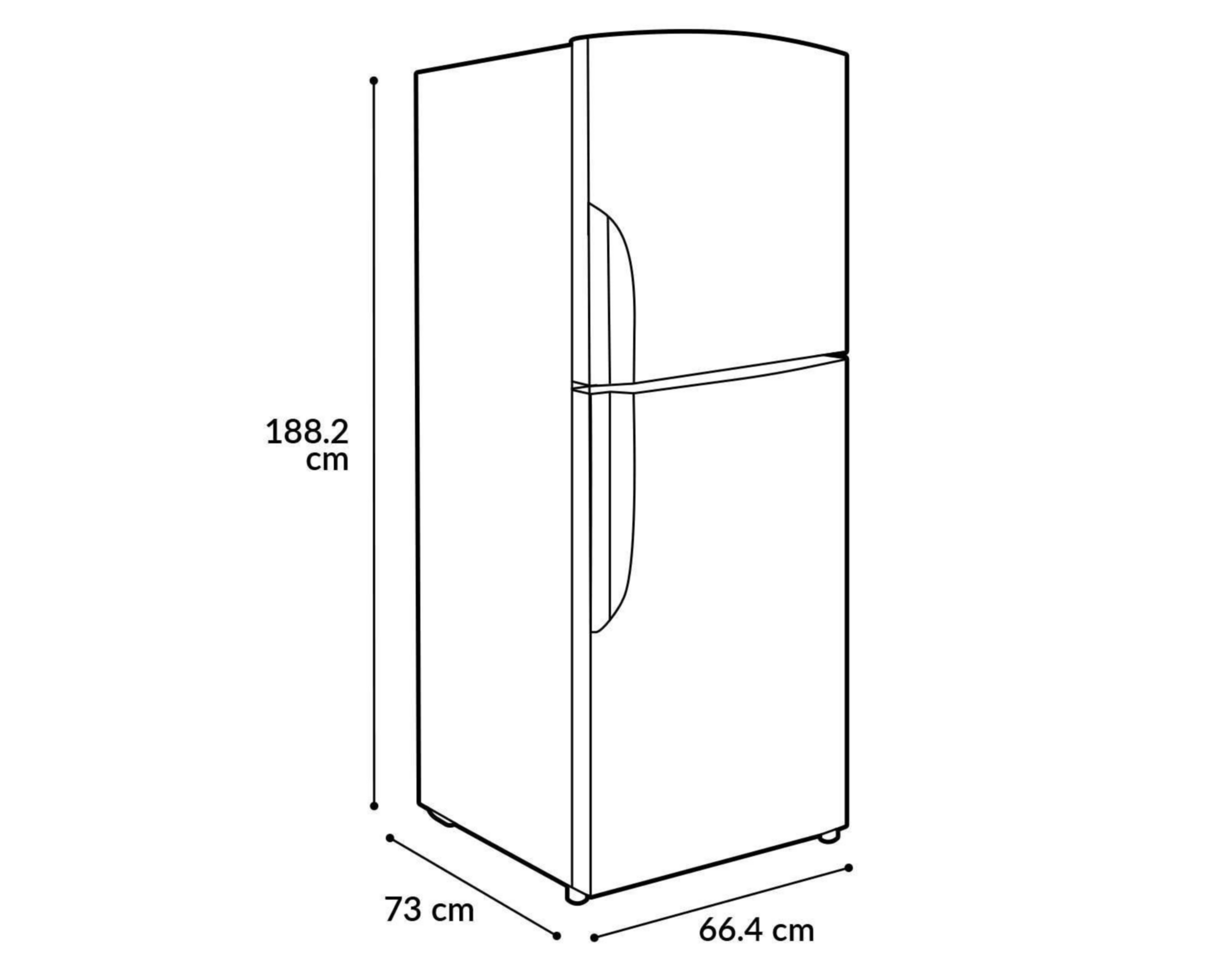 Foto 9 pulgar | Refrigerador Mabe RMS400IAMRP0 Top Mount 15 Pies Negro