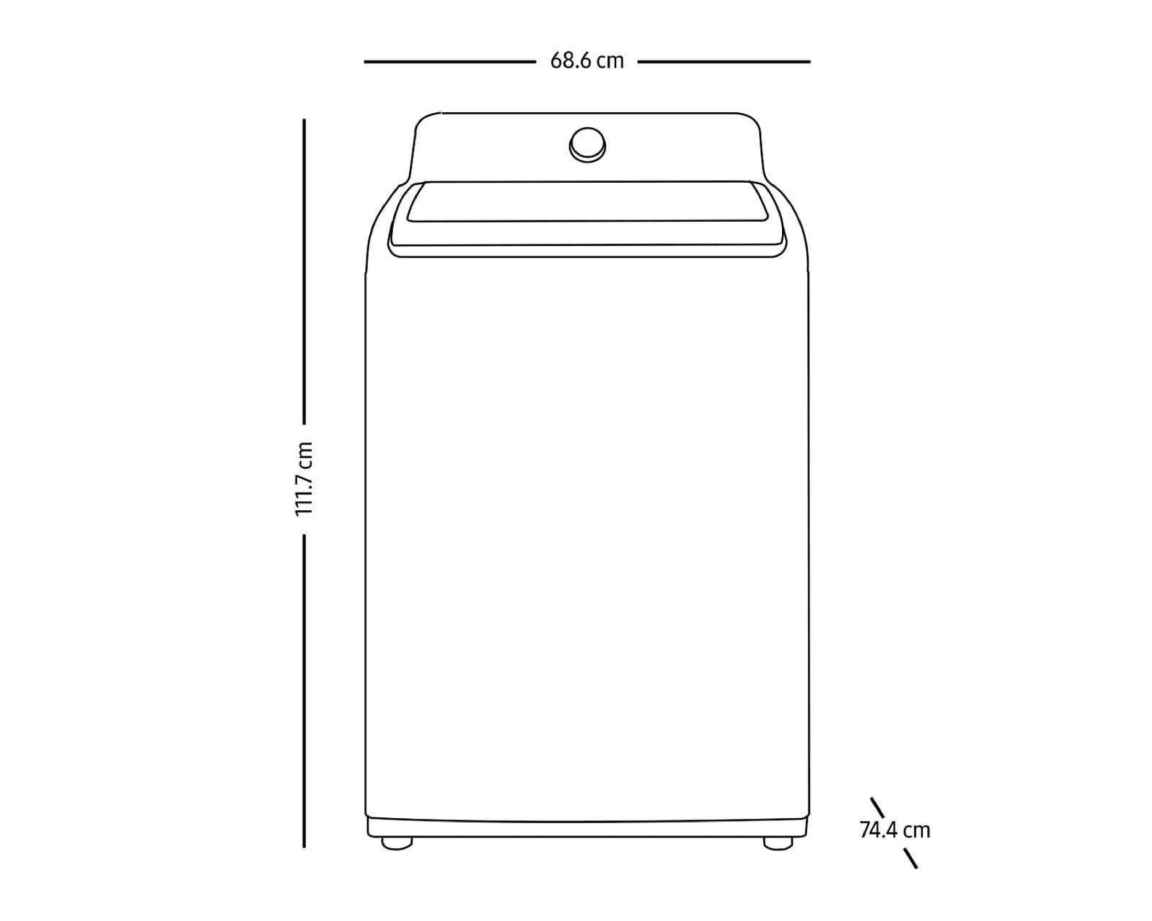 Foto 6 | Lavadora Samsung Automática WA20A3350GW 20 kg Blanca