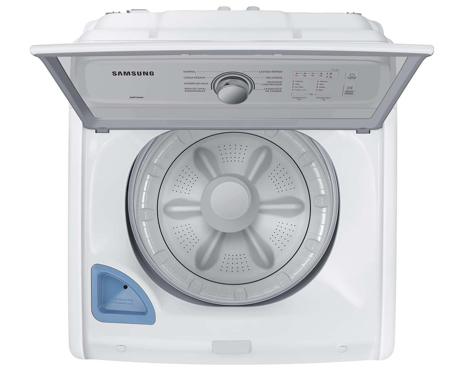 Foto 5 pulgar | Lavadora Samsung Automática WA21A3341GW/AX 21 kg Blanca