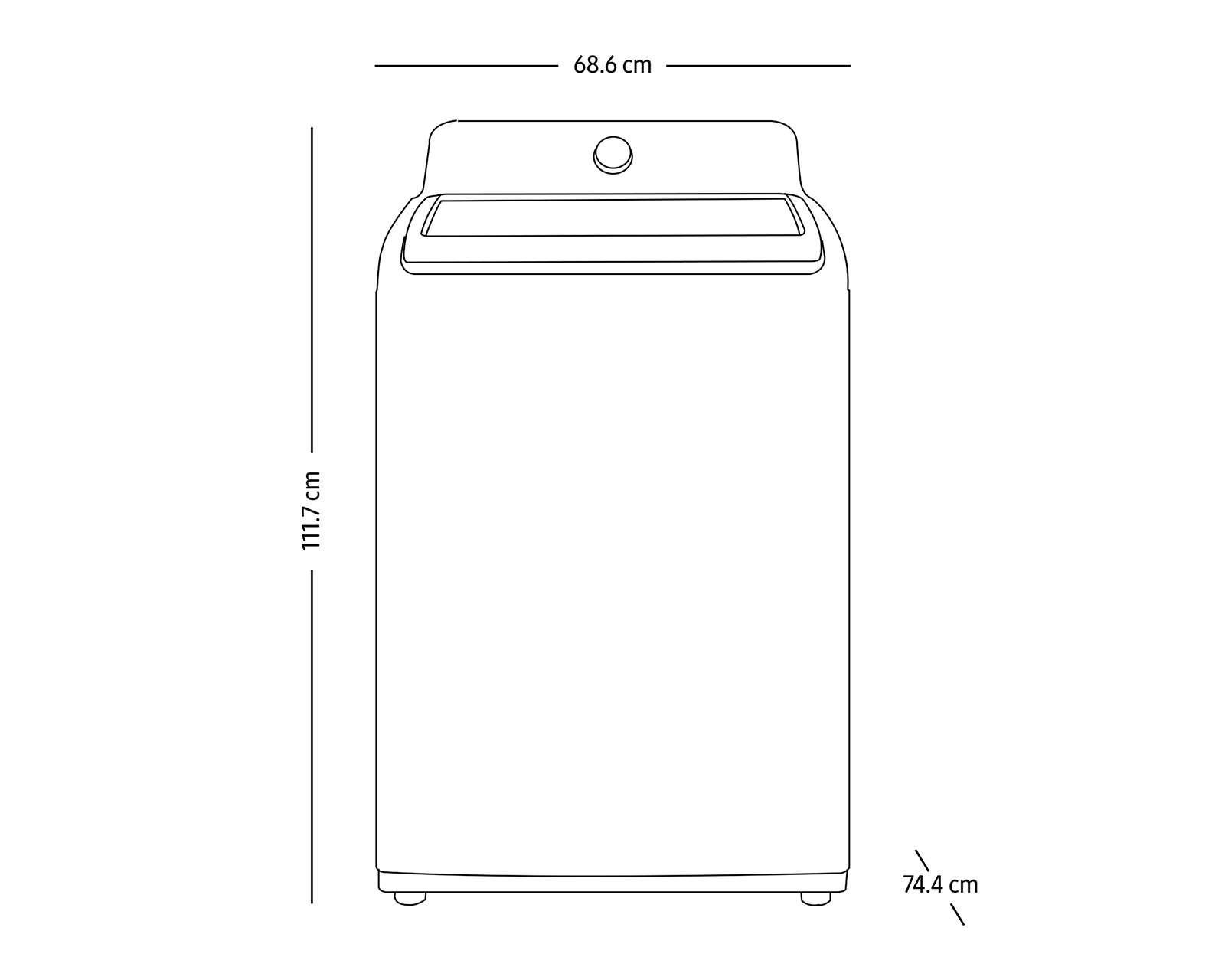 Foto 9 pulgar | Lavadora Samsung Automática WA21A3341GW/AX 21 kg Blanca