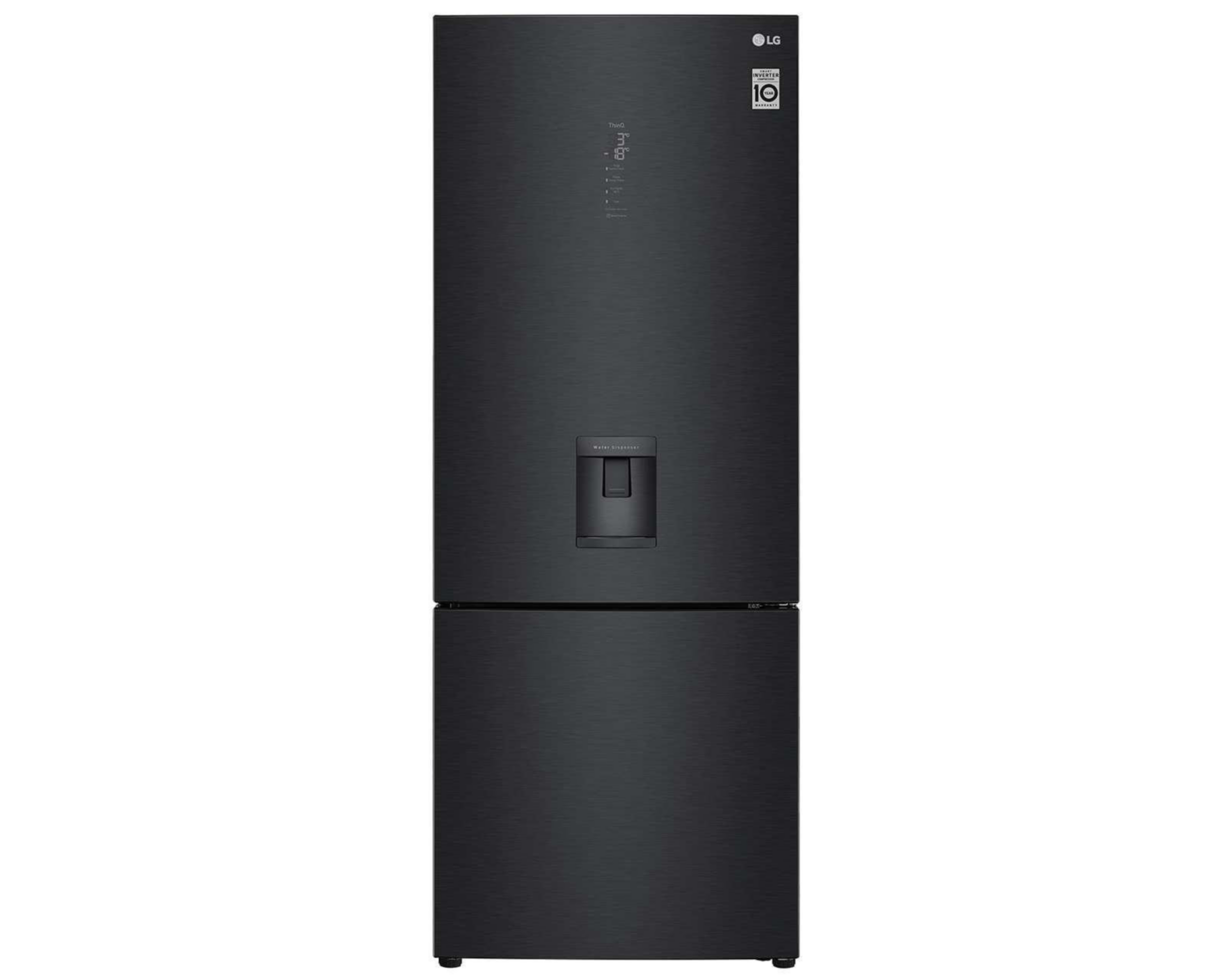 Foto 3 pulgar | Refrigerador LG Bottom Mount 17 Pies Negro GB45SPT