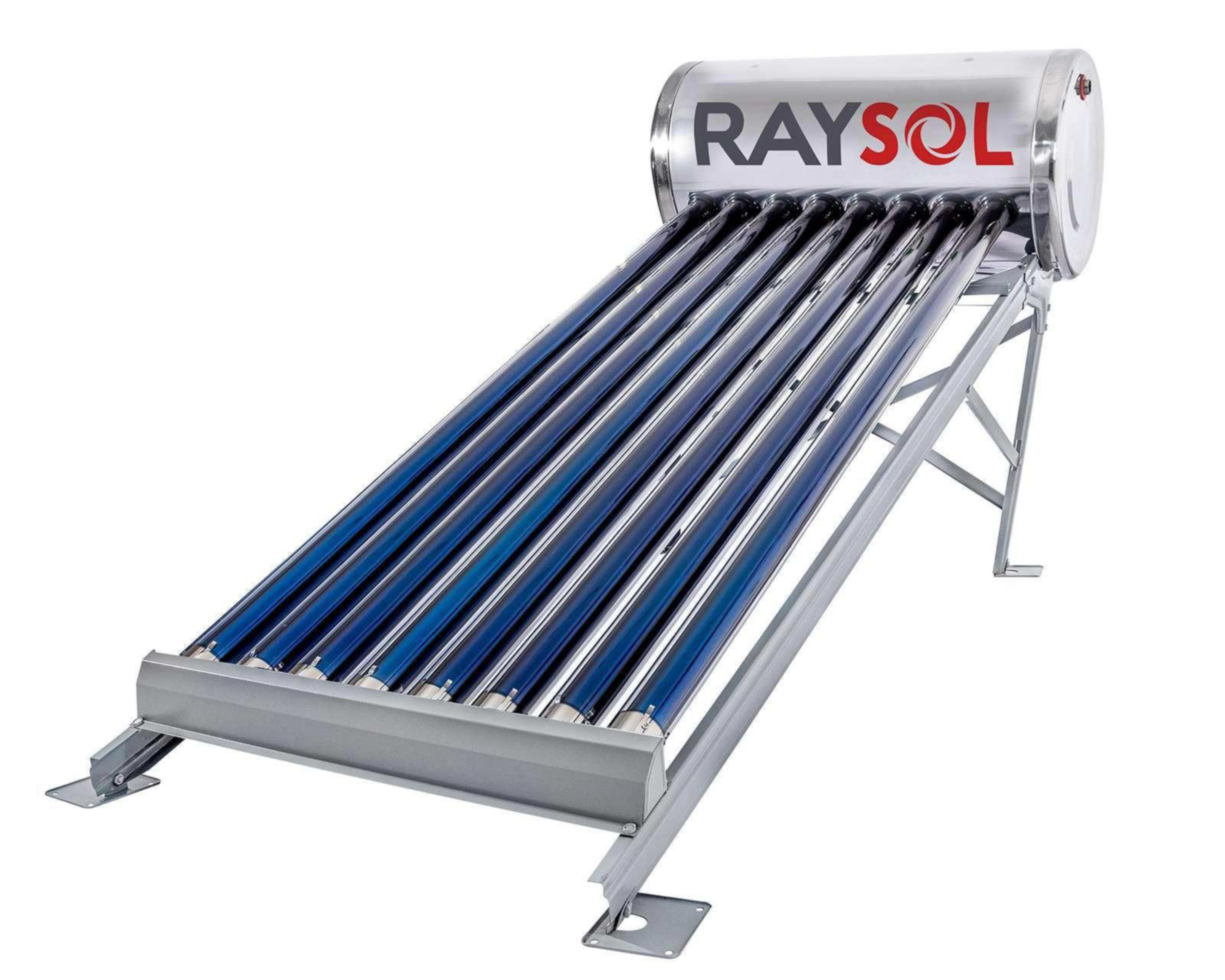 Calentador de Agua Solar Raysol GR-8-80 de 2 Servicios