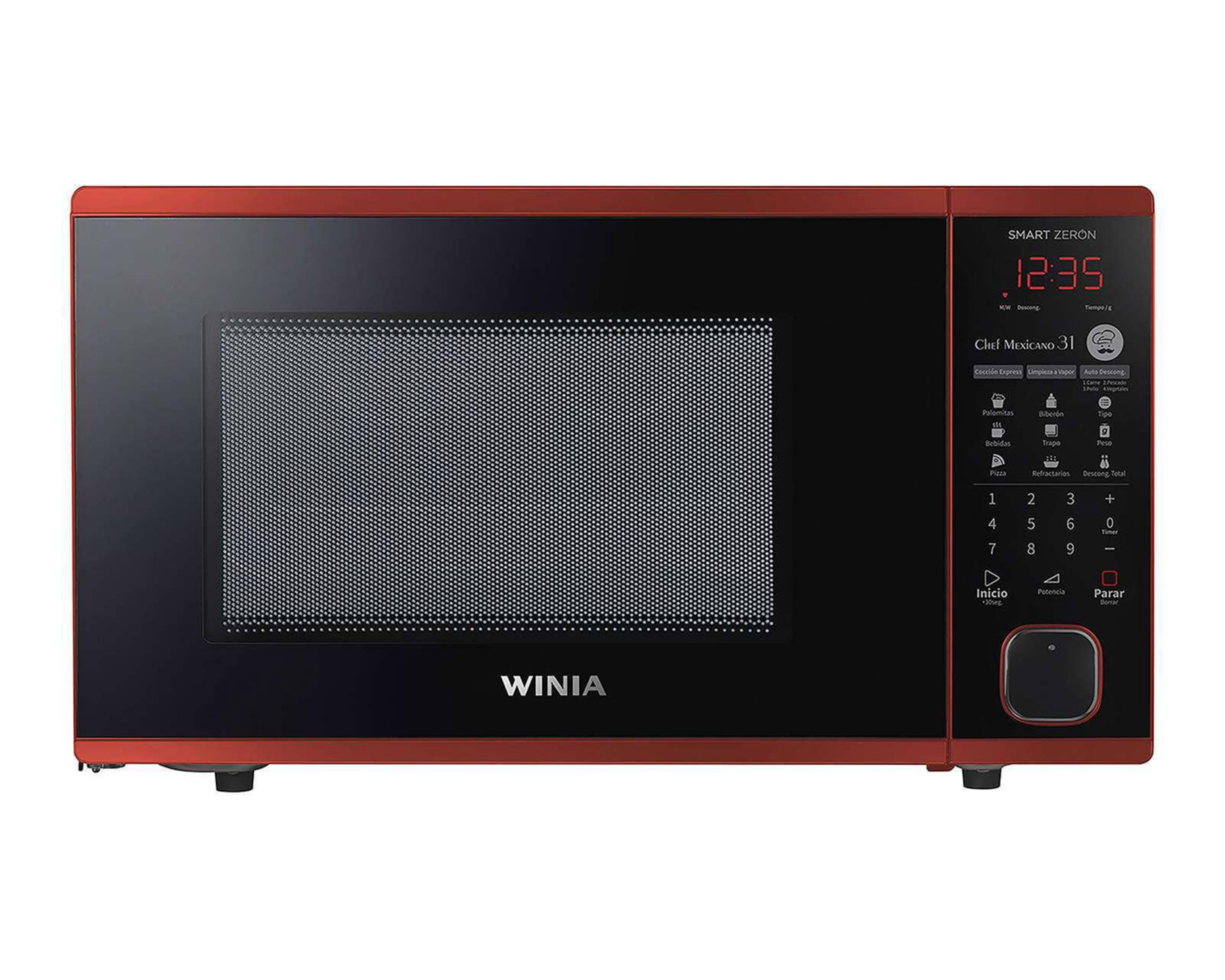 Horno de Microondas Winia 1.1 Pies KOR-1N4HR Rojo