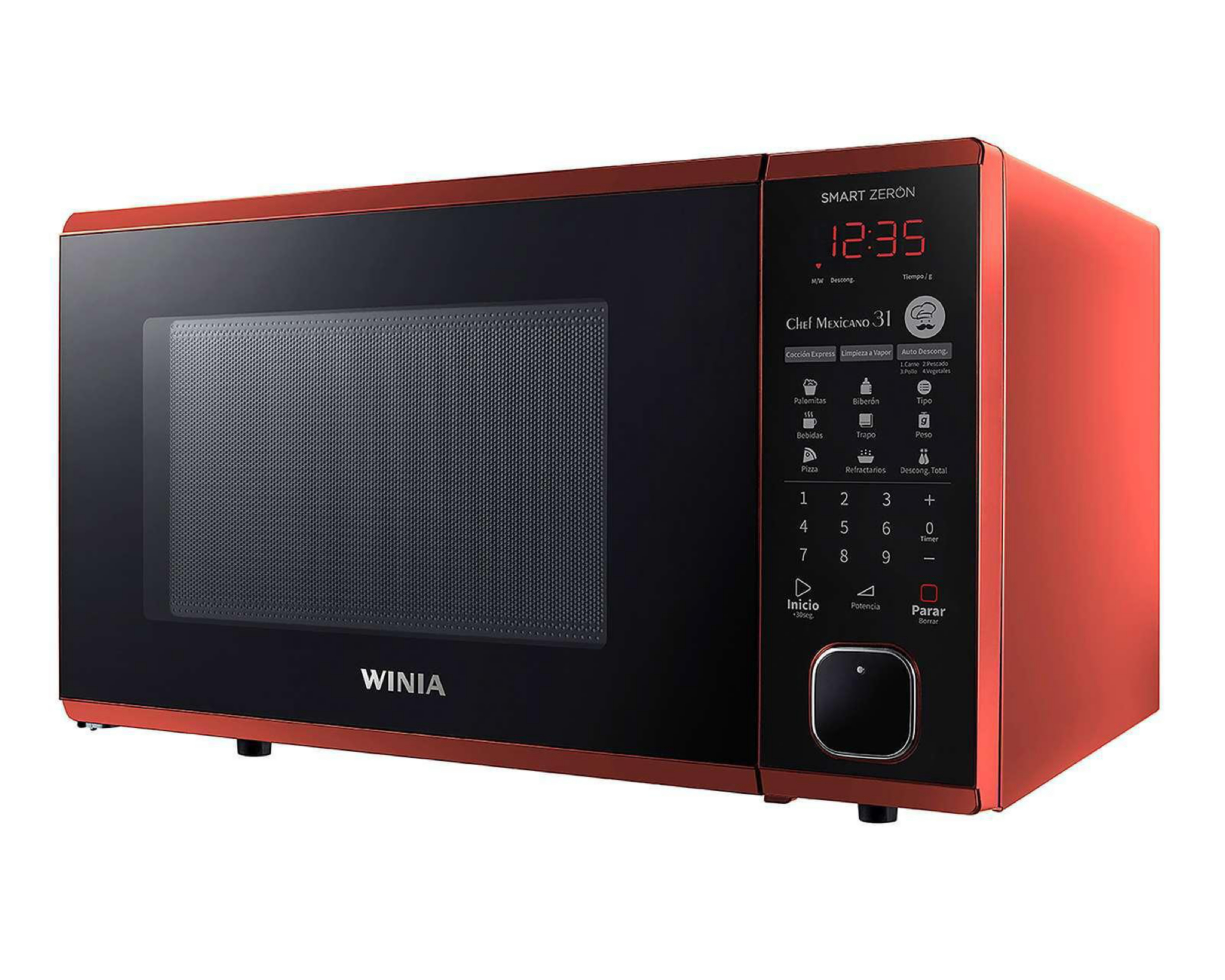 Foto 3 pulgar | Horno de Microondas Winia 1.1 Pies KOR-1N4HR Rojo