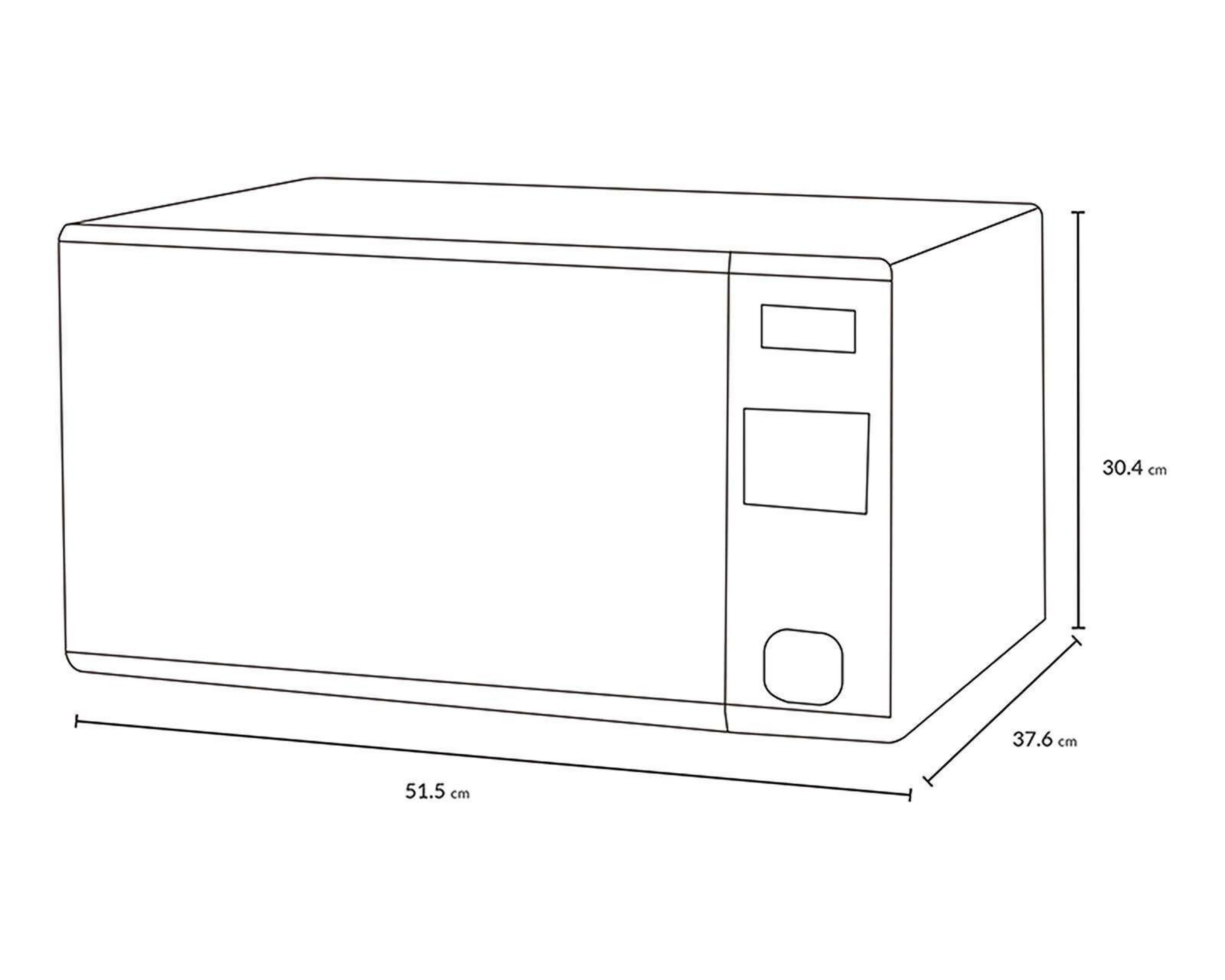 Foto 5 | Horno de Microondas Winia 1.1 Pies KOR-1N4HR Rojo