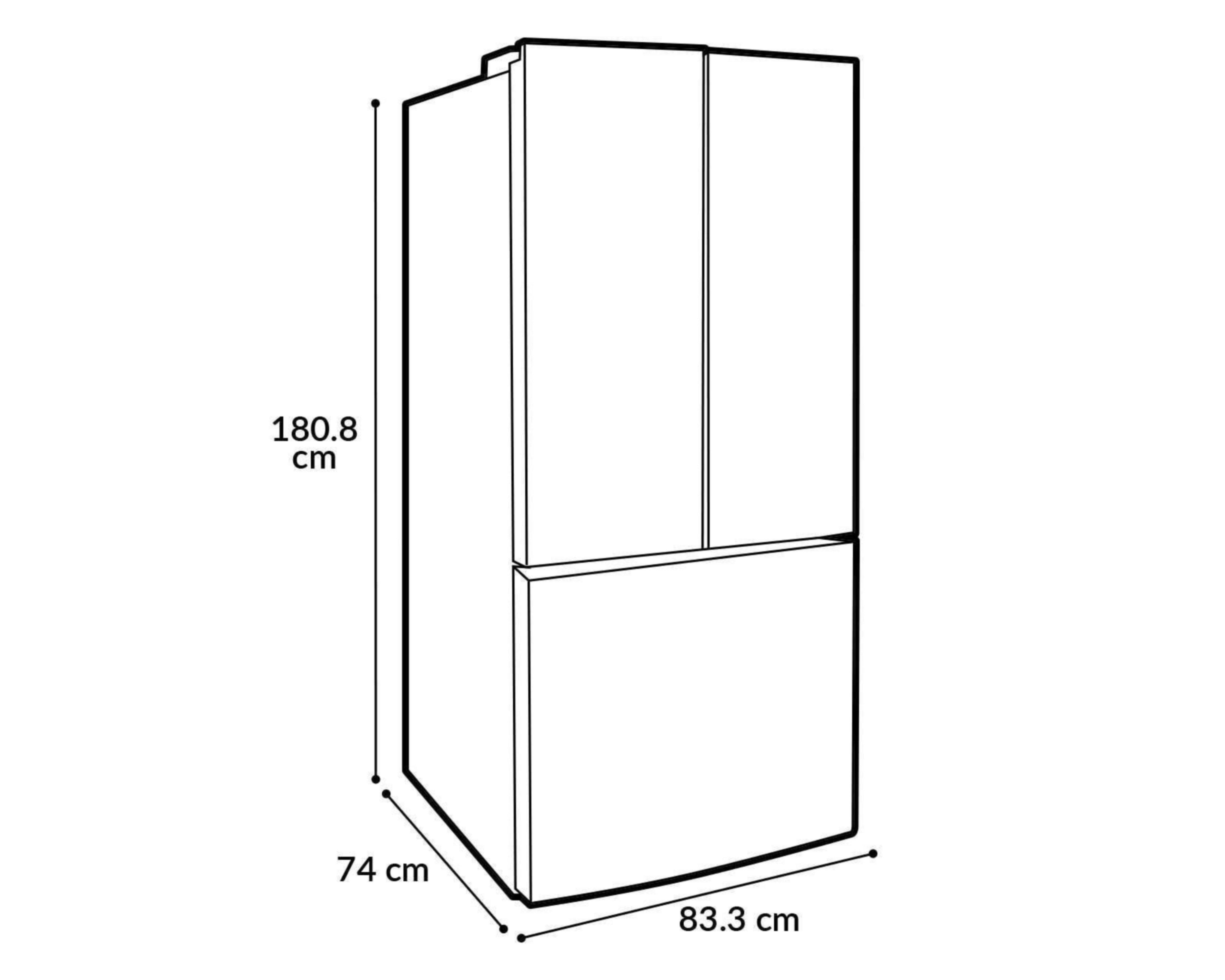 Foto 5 pulgar | Refrigerador Mabe Side by Side 17 Pies Gris MTM482SENSS0