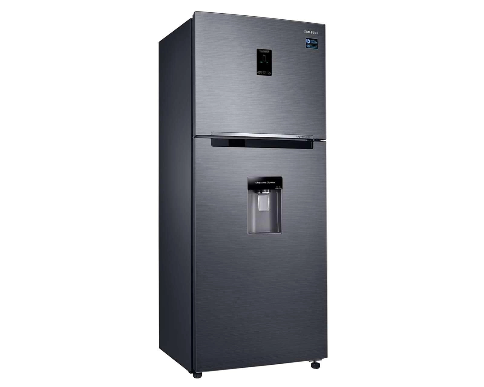 Refrigerador Samsung Top Mount 14 Pies Acero Inoxidable RT38A5930BS/EM