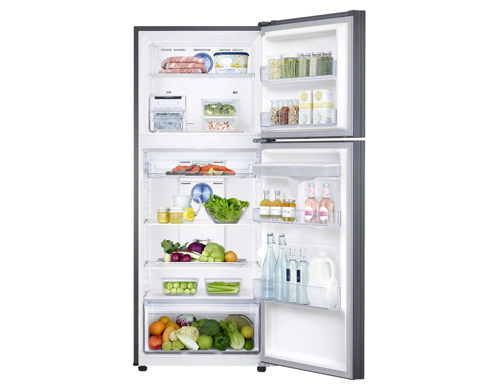 Foto 4 pulgar | Refrigerador Samsung Top Mount 14 Pies Acero Inoxidable RT38A5930BS/EM