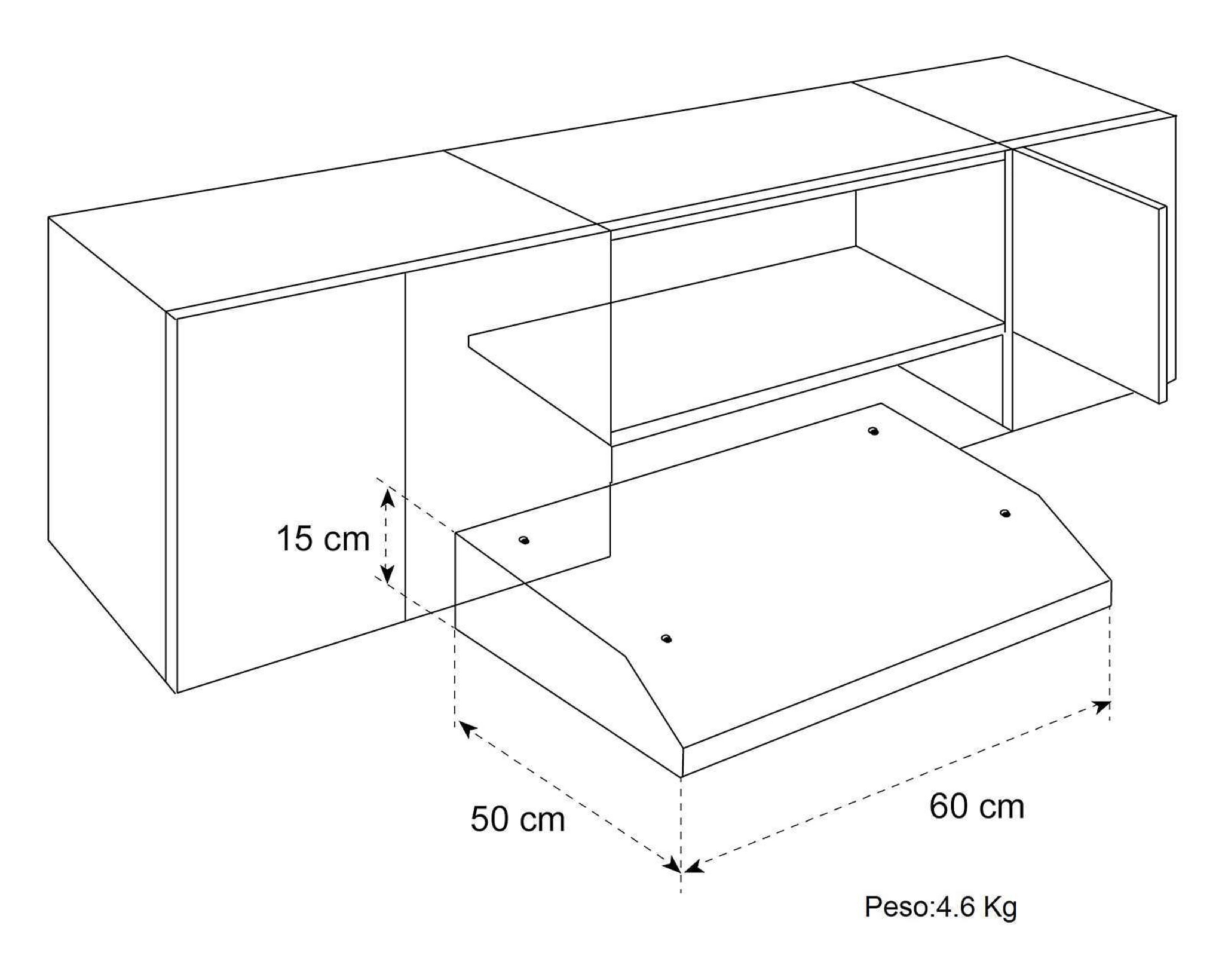 Foto 5 | Campana Teka 23.6" de Pared Titanio