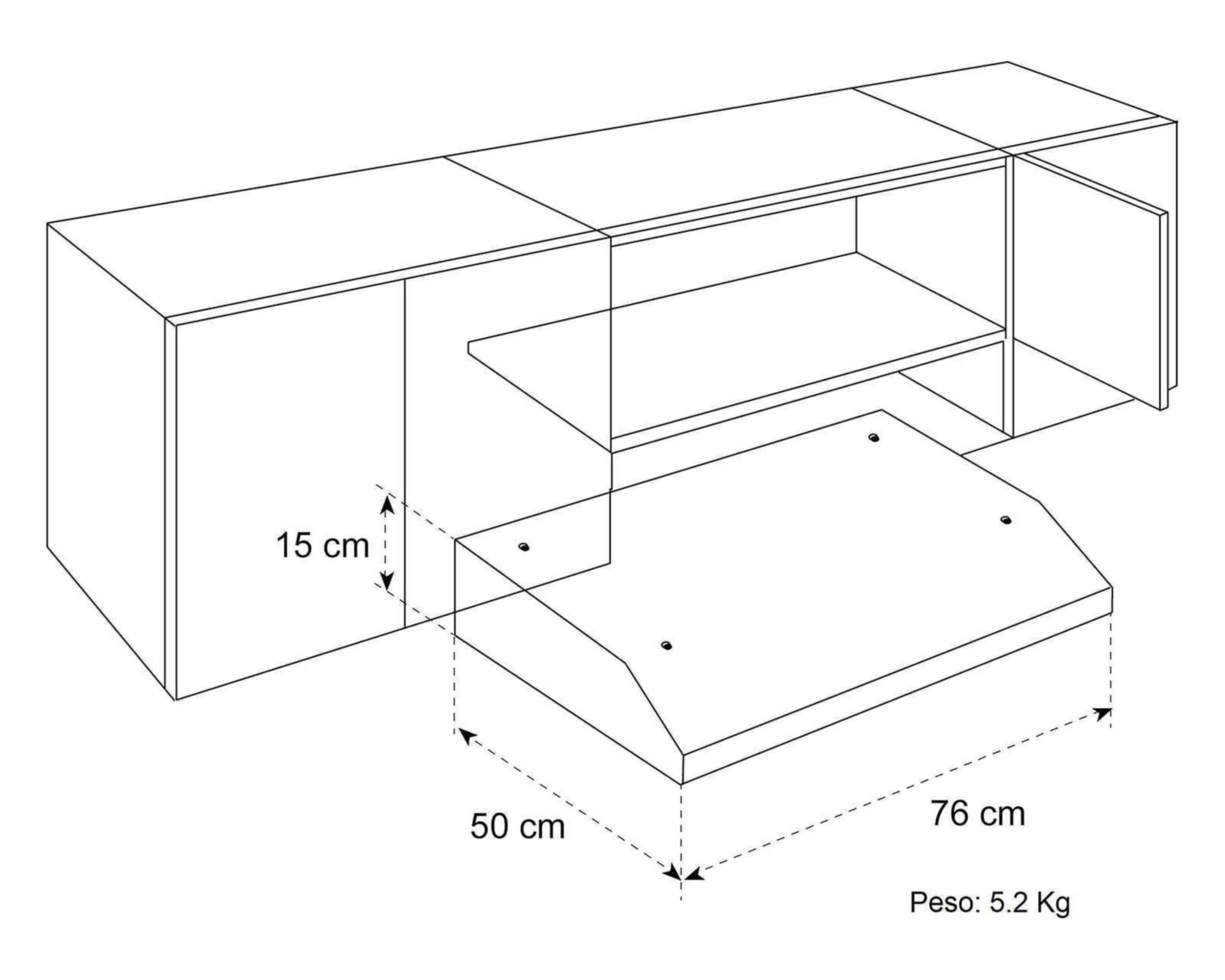 Foto 5 | Campana Teka 27.5" de Pared Acero Inoxidable