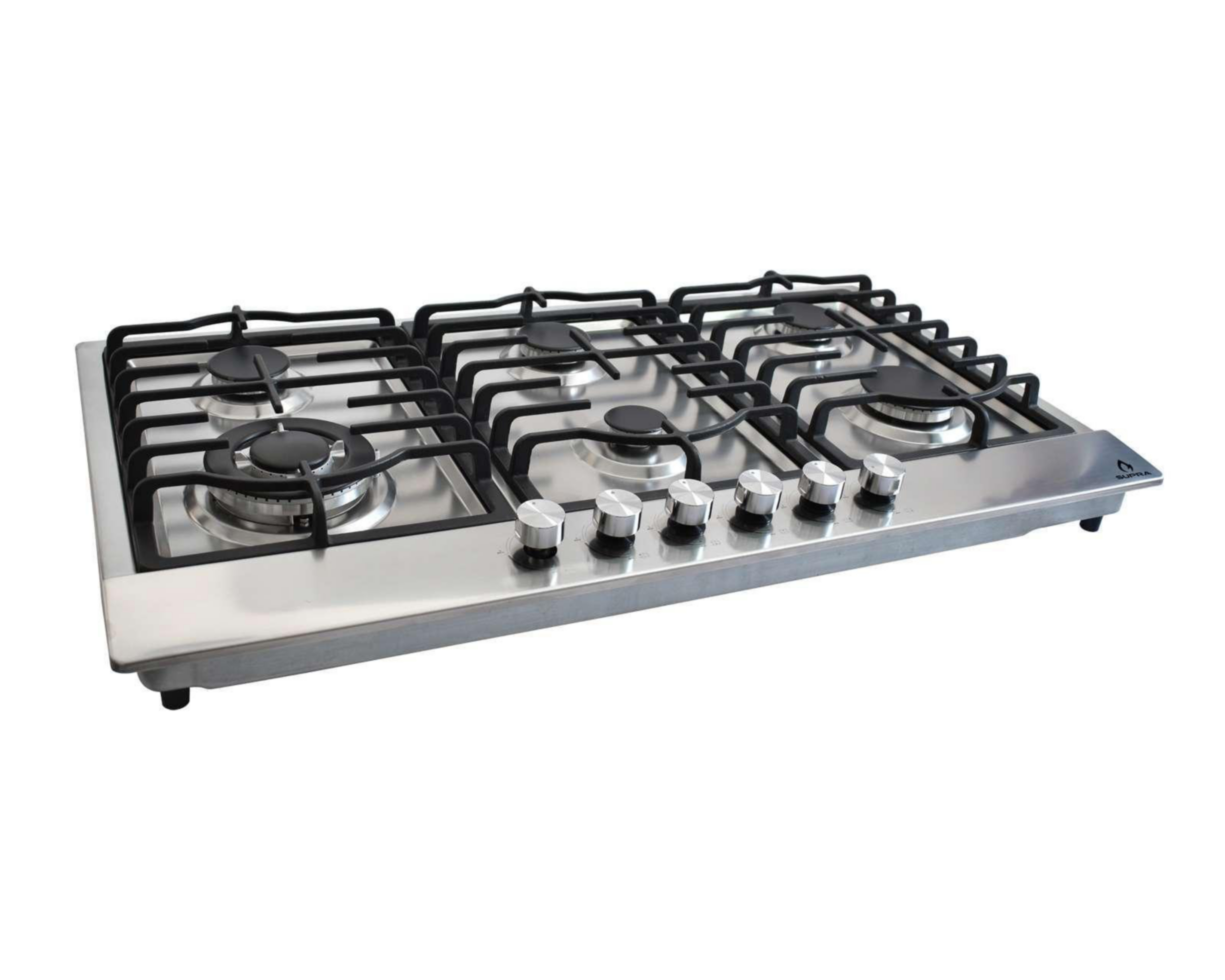 Parrilla Empotrable Supra 35" de Gas Diamond Steel Acero Inoxidable