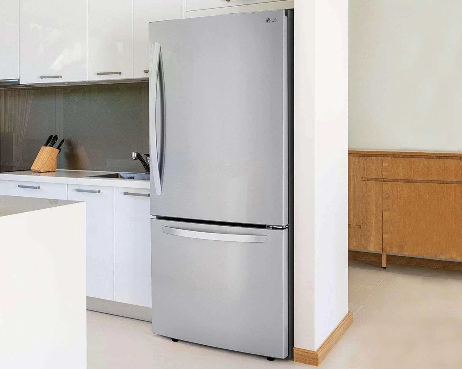 Foto 9 pulgar | Refrigerador LG Bottom Mount 26 Pies Plata LB26BGS