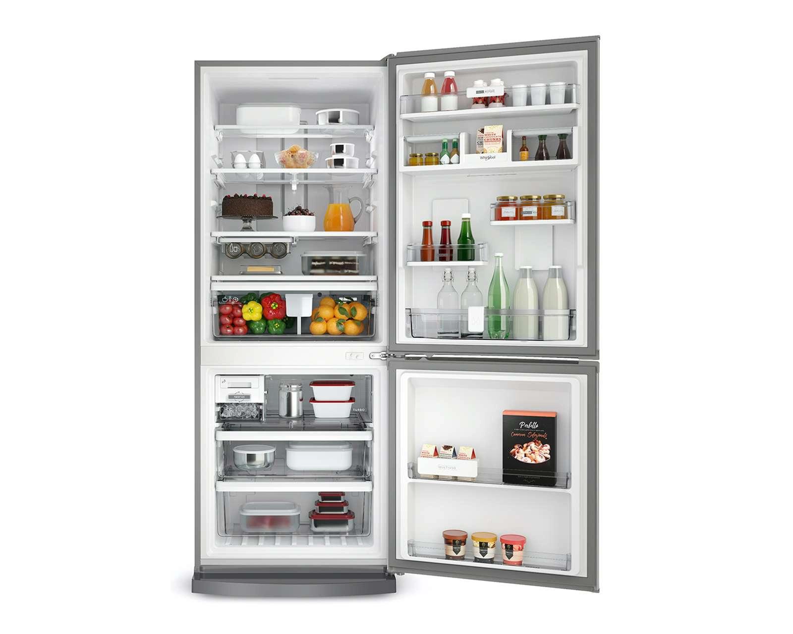 Foto 3 pulgar | Refrigerador Whirlpool Top Mount 17 Pies Gris WRE57BKTWW