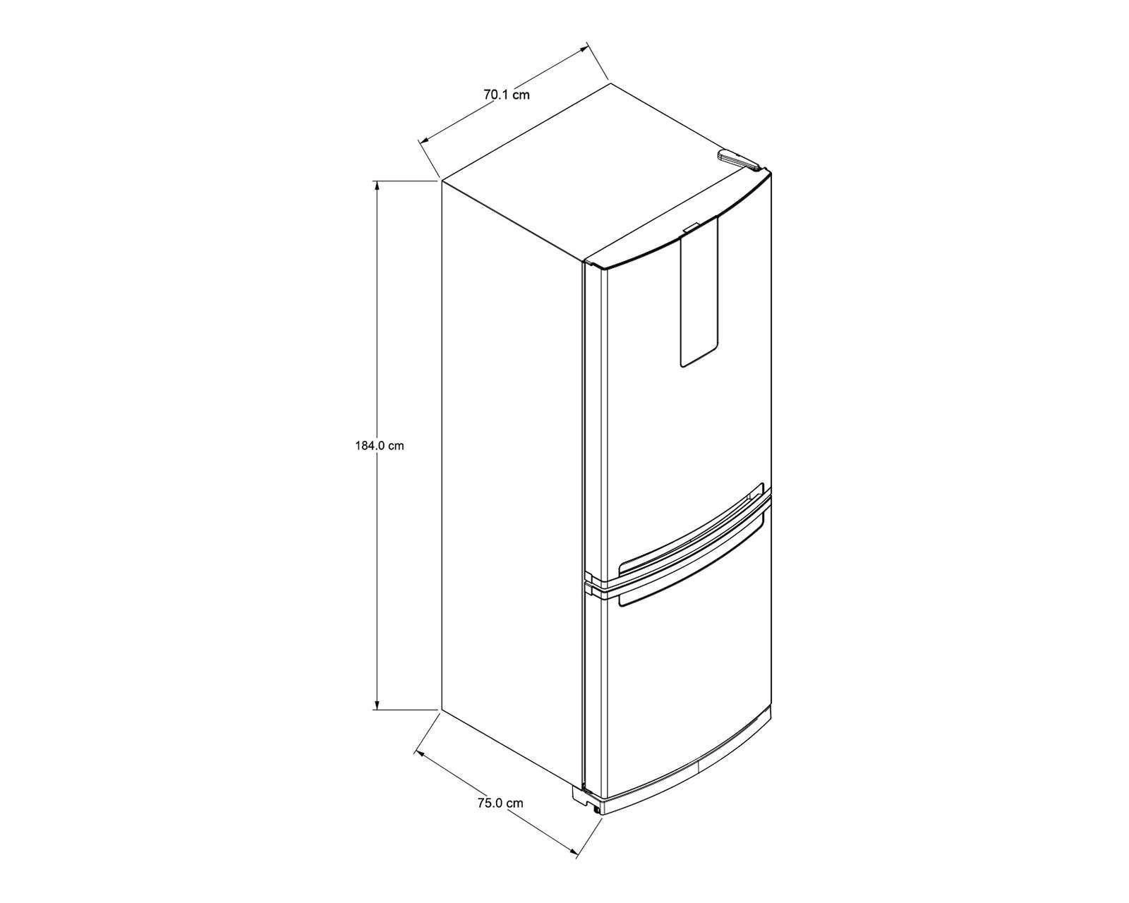 Foto 6 pulgar | Refrigerador Whirlpool Top Mount 17 Pies Gris WRE57BKTWW