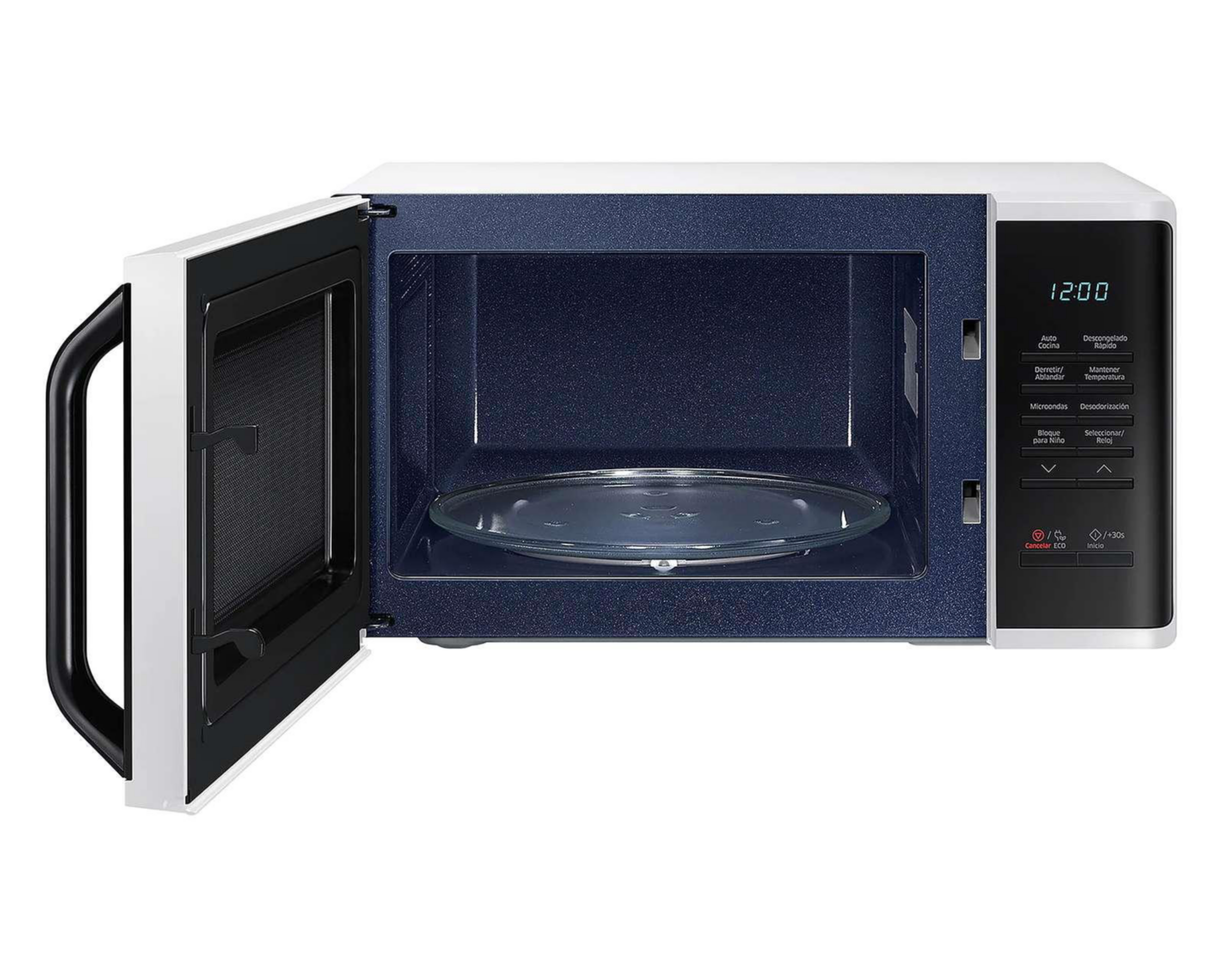 Foto 4 | Horno de Microondas Samsung 0.8 Pies MS23K3513AWAX Blanco