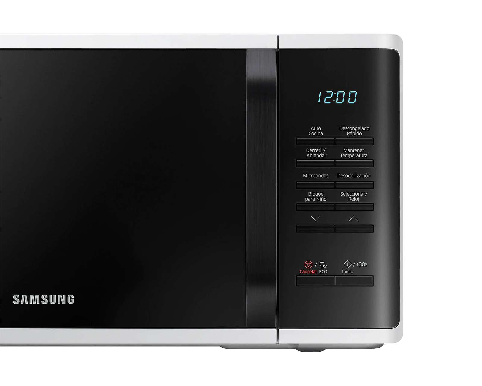 Foto 5 | Horno de Microondas Samsung 0.8 Pies MS23K3513AWAX Blanco