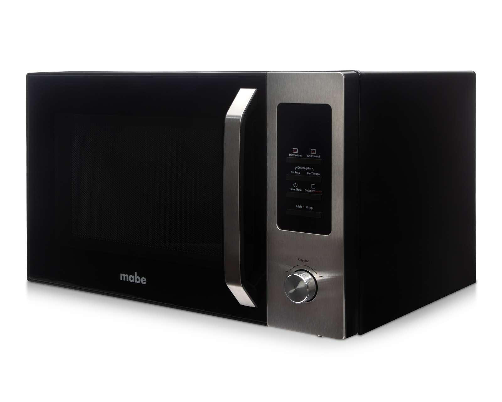 Foto 4 pulgar | Horno de Microondas Mabe 1.1 Pies HMM11PJNX6 Negro