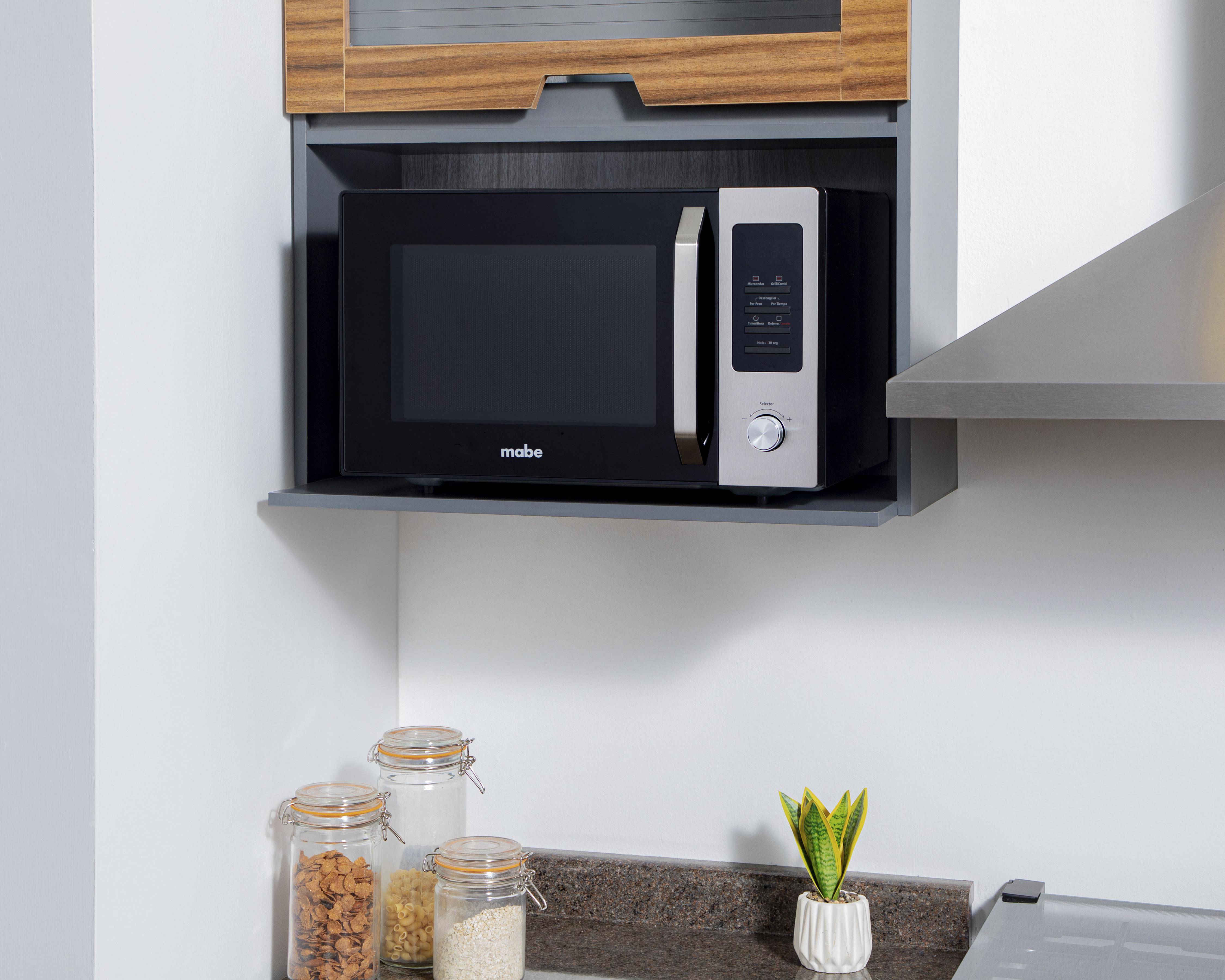 Foto 7 pulgar | Horno de Microondas Mabe 1.1 Pies HMM11PJNX6 Negro