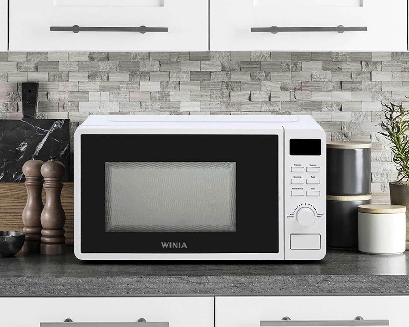 Foto 8 pulgar | Horno de Microondas Winia 0.7 Pies KOS-61WW Blanco