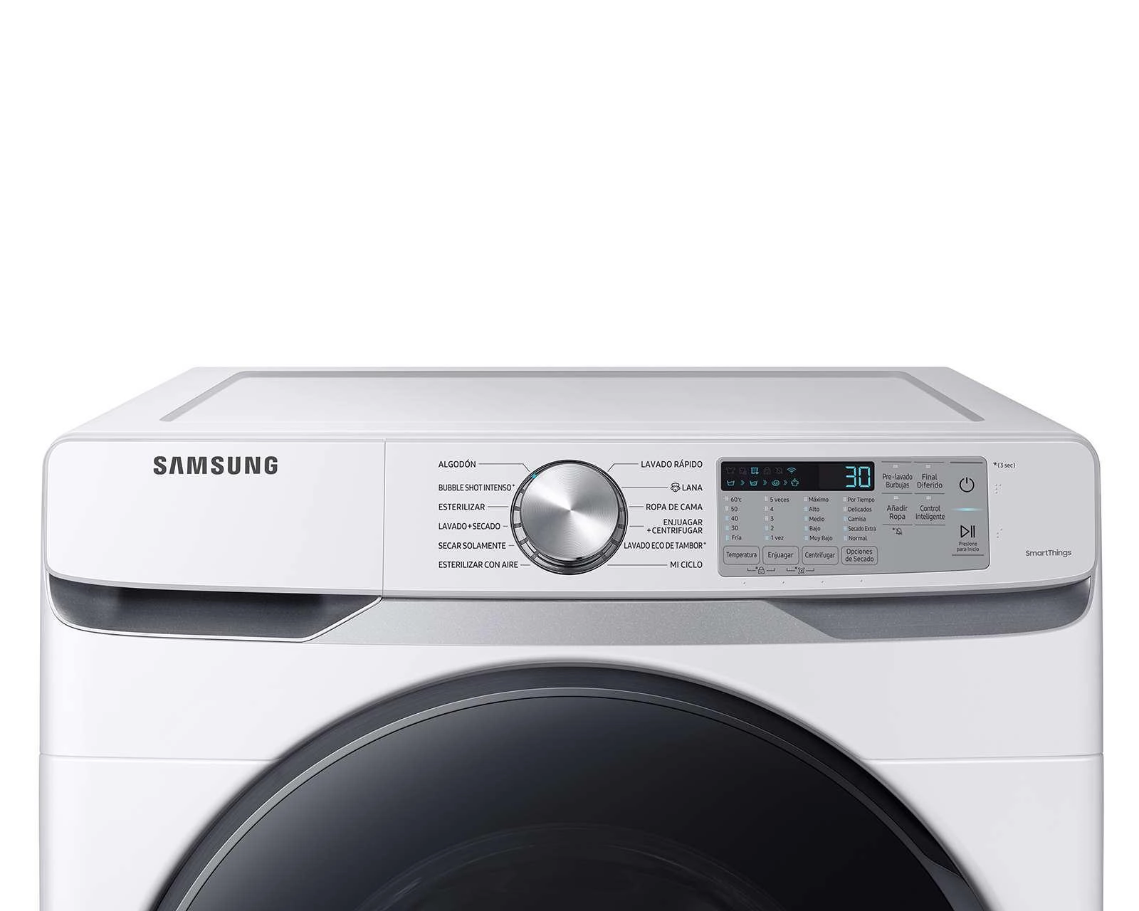 Foto 4 pulgar | Lavasecadora Samsung Digital WD20T6000GW/AX 20 kg Blanca