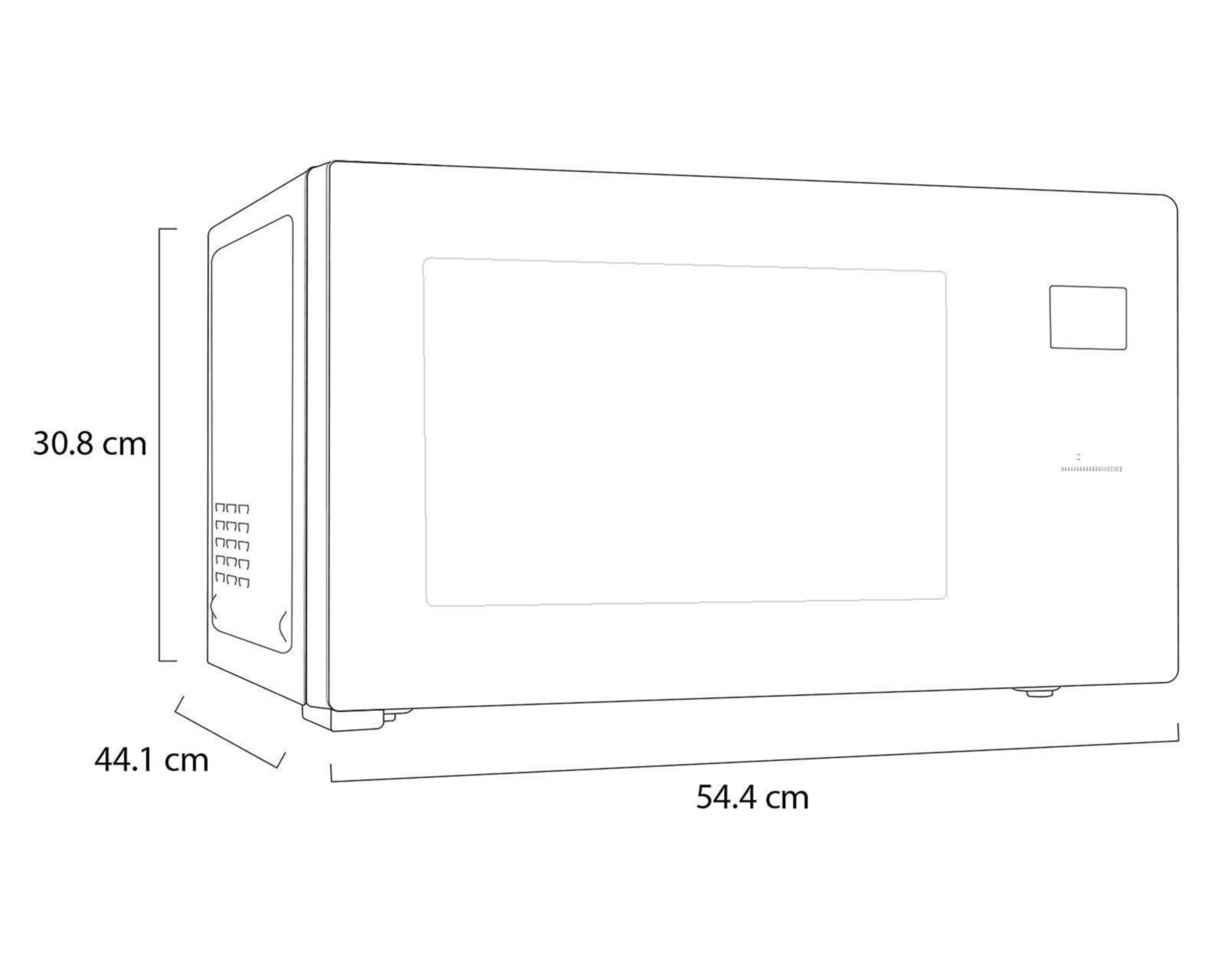 Foto 9 | Horno de Microondas LG 1.5 Pies MS1597DIS Negro