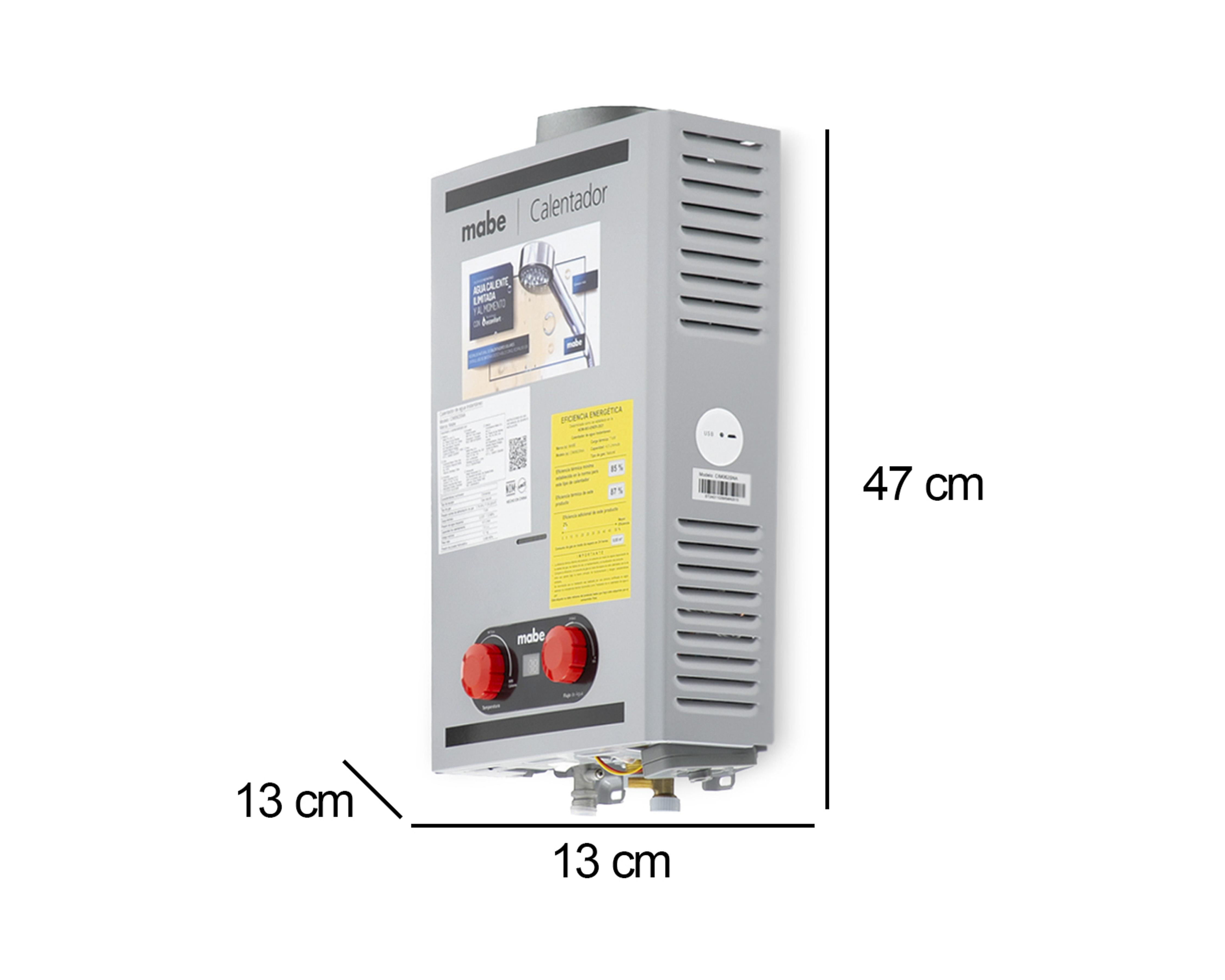 Foto 7 pulgar | Calentador de Agua Mabe CIM062SNA 1 Servicio Gas Natural