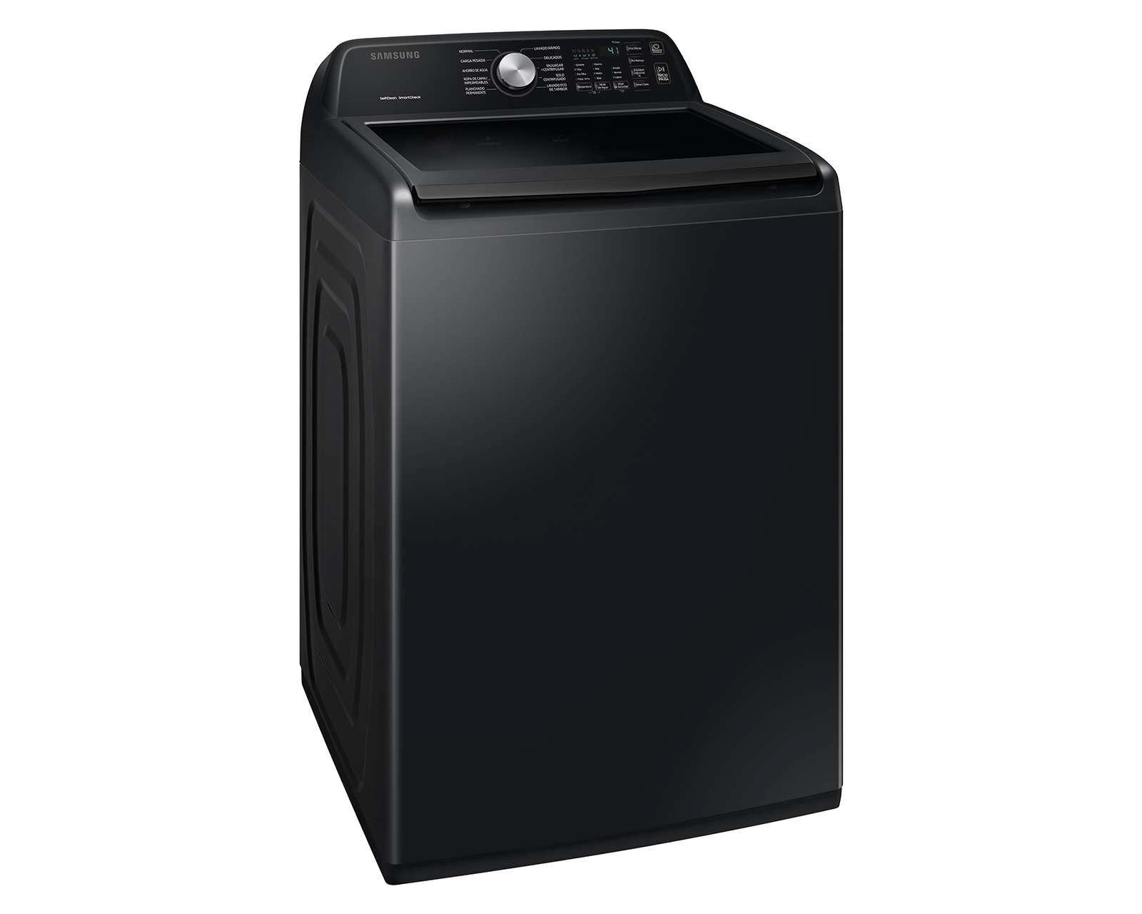 Lavadora Samsung Automática WA21A3344GV/AX 21 kg Negra