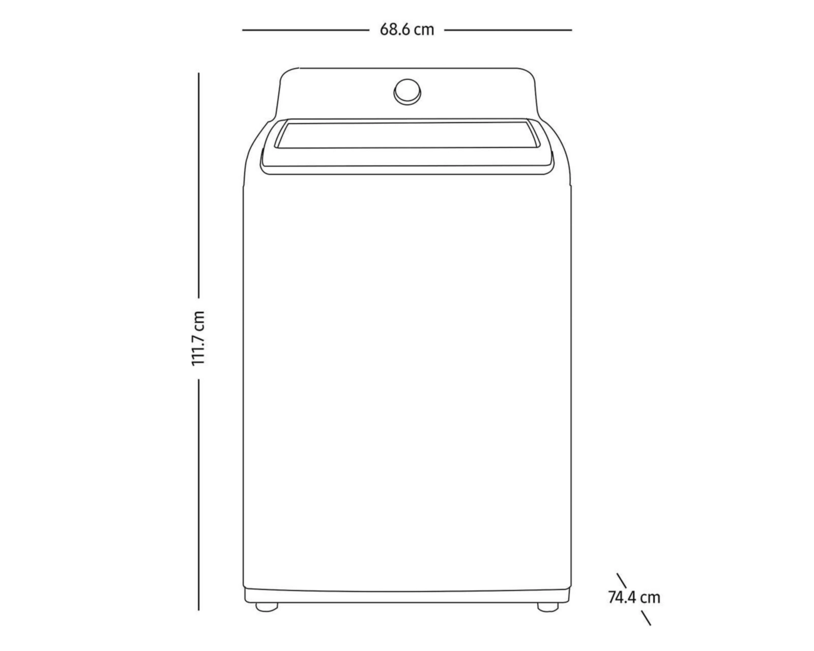 Foto 6 | Lavadora Samsung Automática WA21A3344GV/AX 21 kg Negra