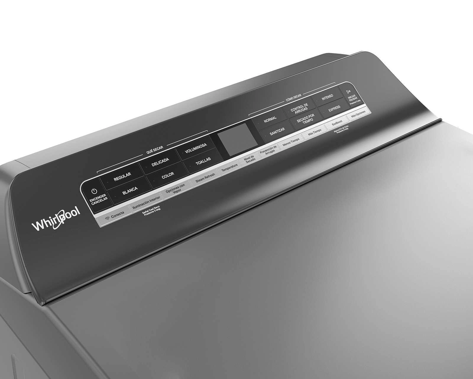 Foto 4 pulgar | Secadora Whirlpool Automática 7MWGD7120LC 28 kg Gris