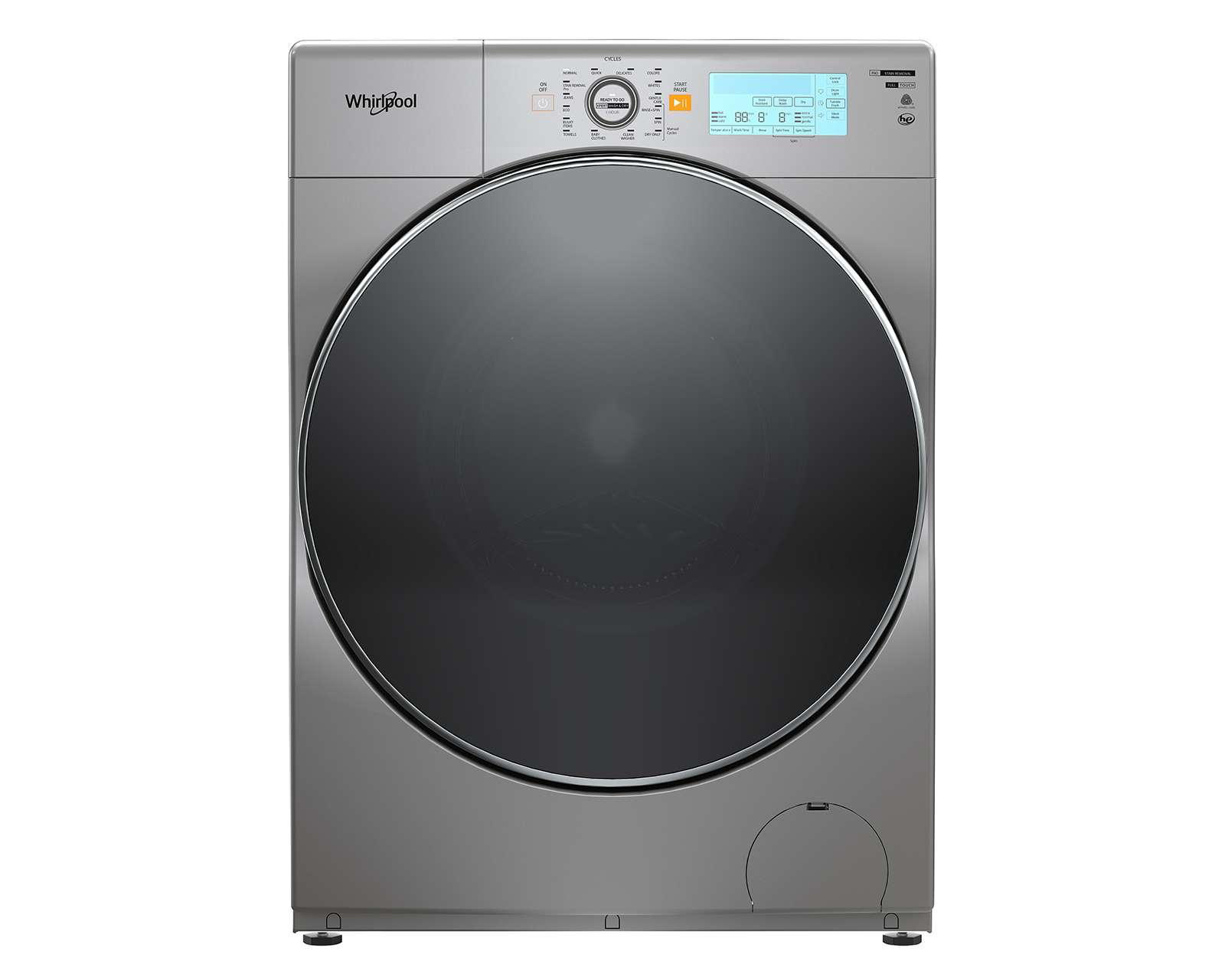 Lavasecadora Whirlpool Automática 7MWFC5090KC 10 kg Gris